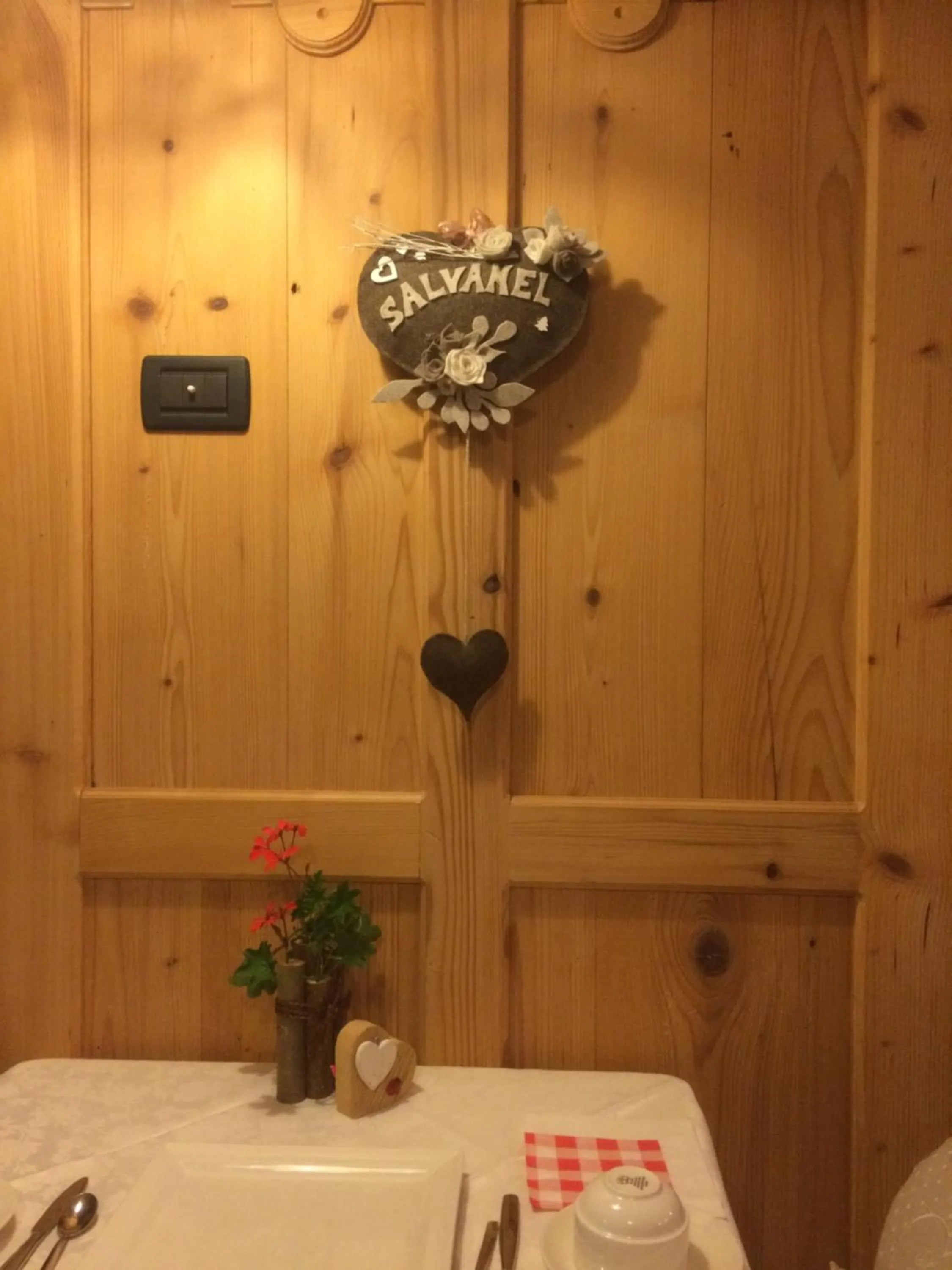 Property logo or sign in Hotel Garnì Salvanel