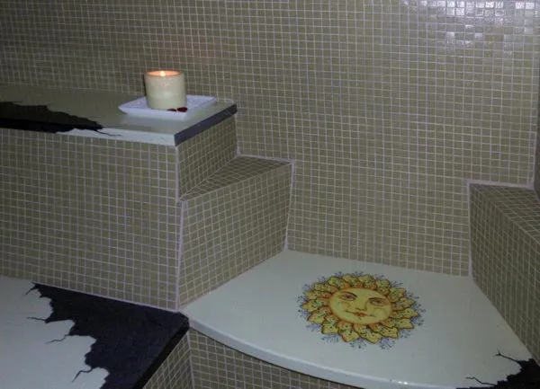 Spa and wellness centre/facilities in Hotel Garnì Salvanel