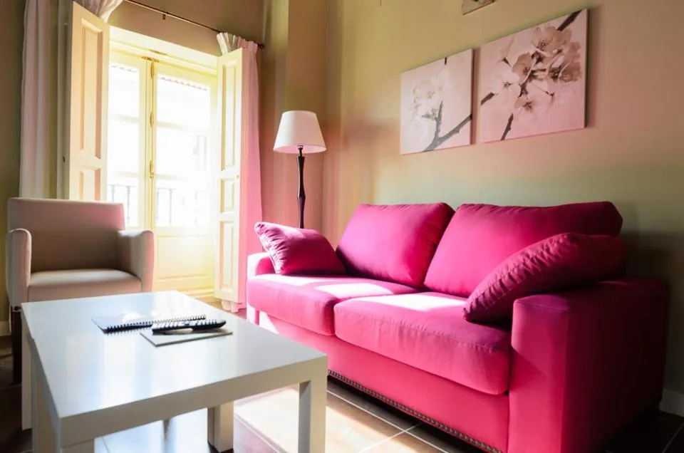 Living room in Hacienda la Coracera