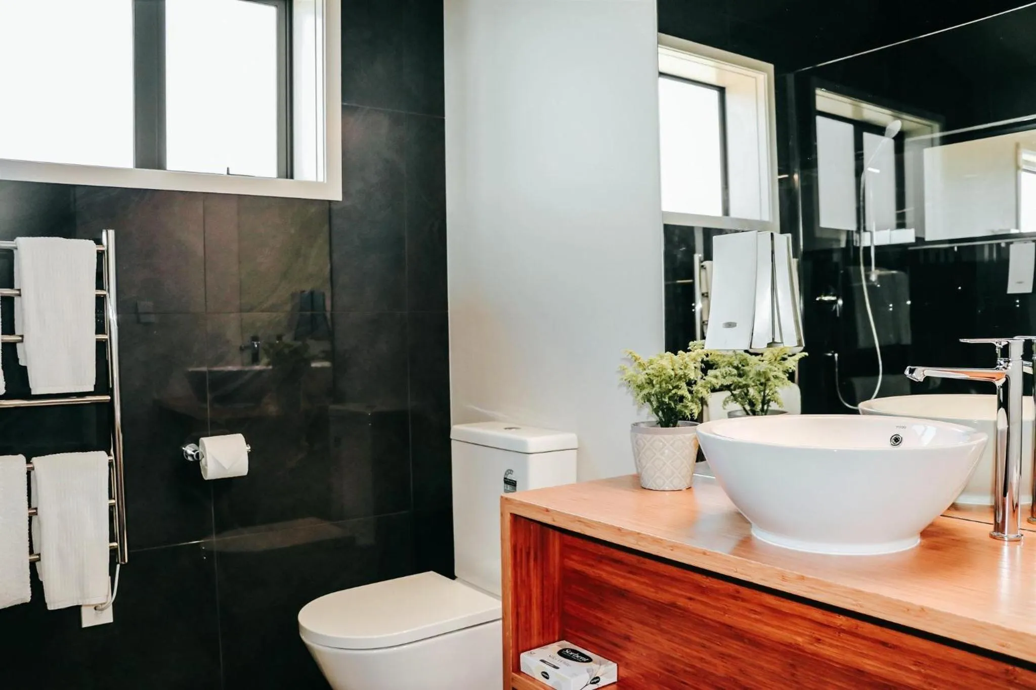 Bathroom in Chalets at Okurukuru