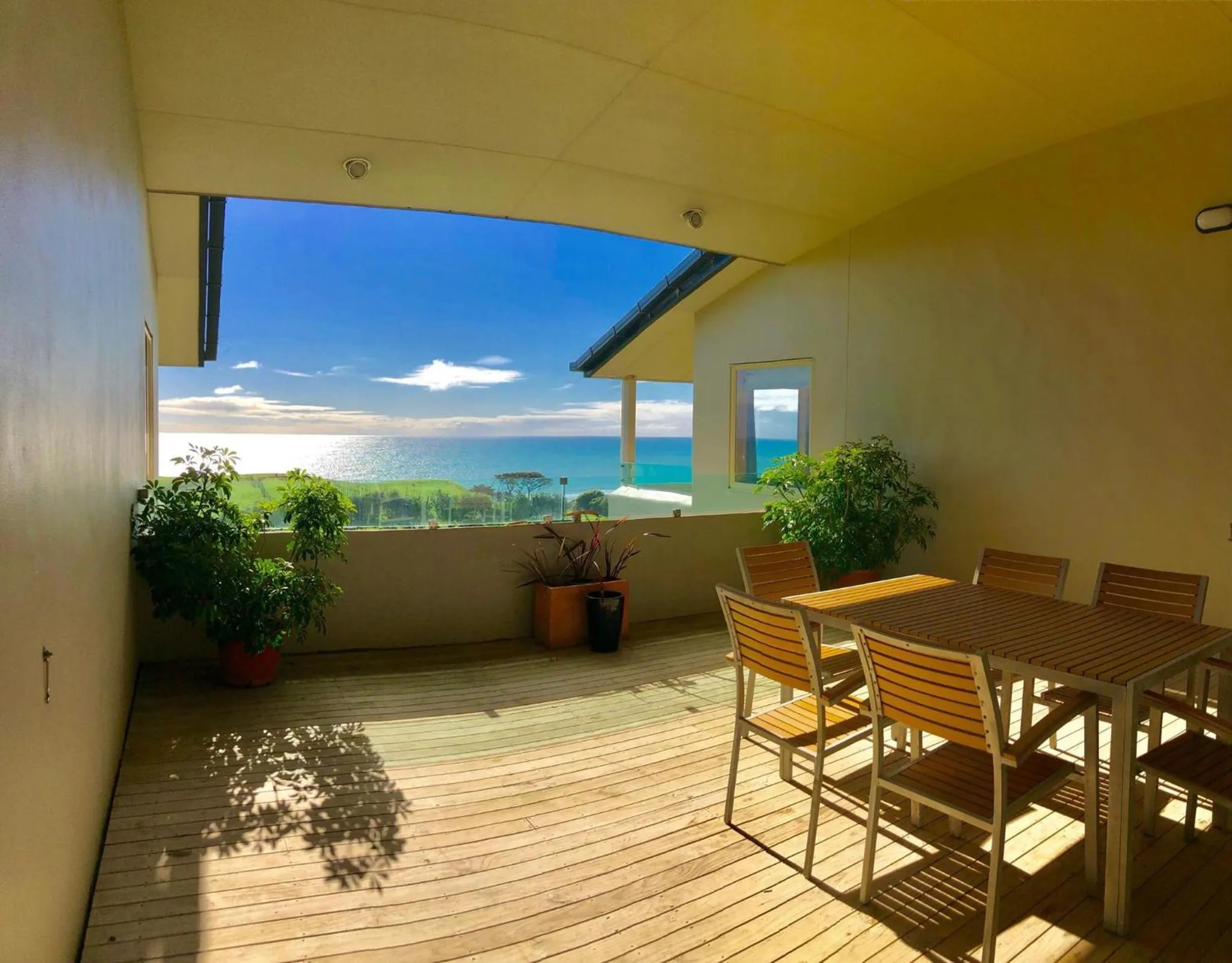 Balcony/Terrace in Chalets at Okurukuru