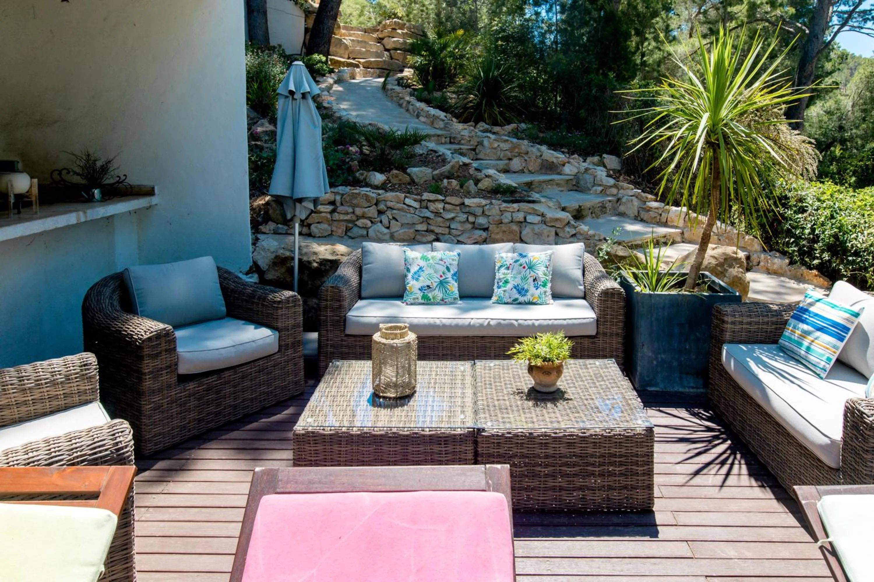 Garden in Le Mas des Roches à Velaux