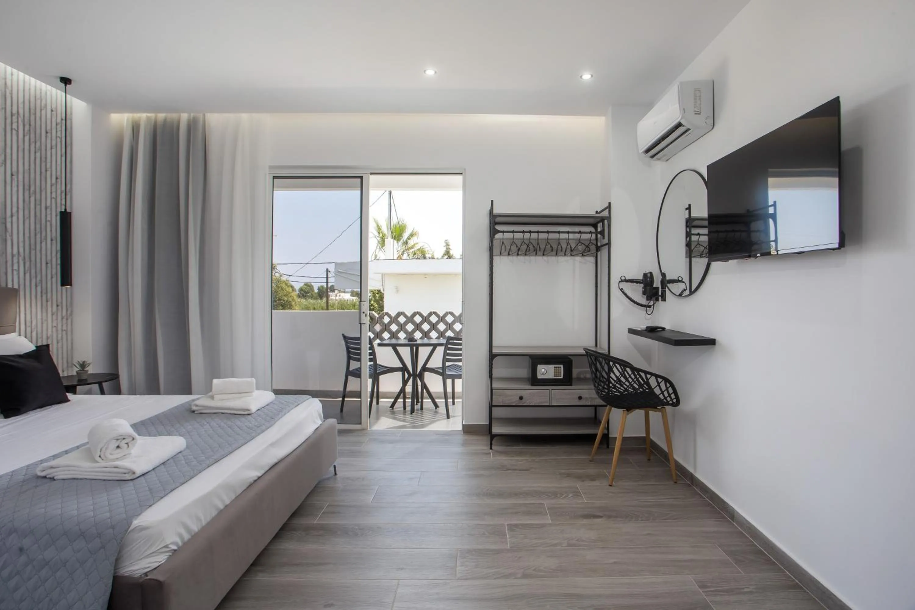 Bed in Vickys Faliraki