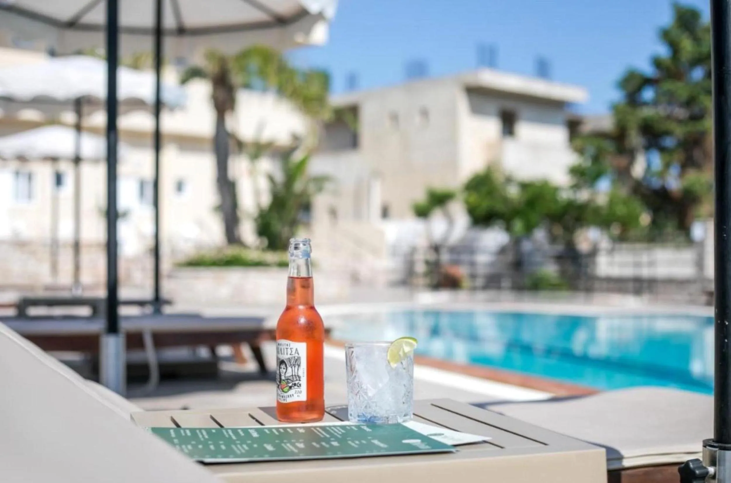 Dining area in Vickys Faliraki