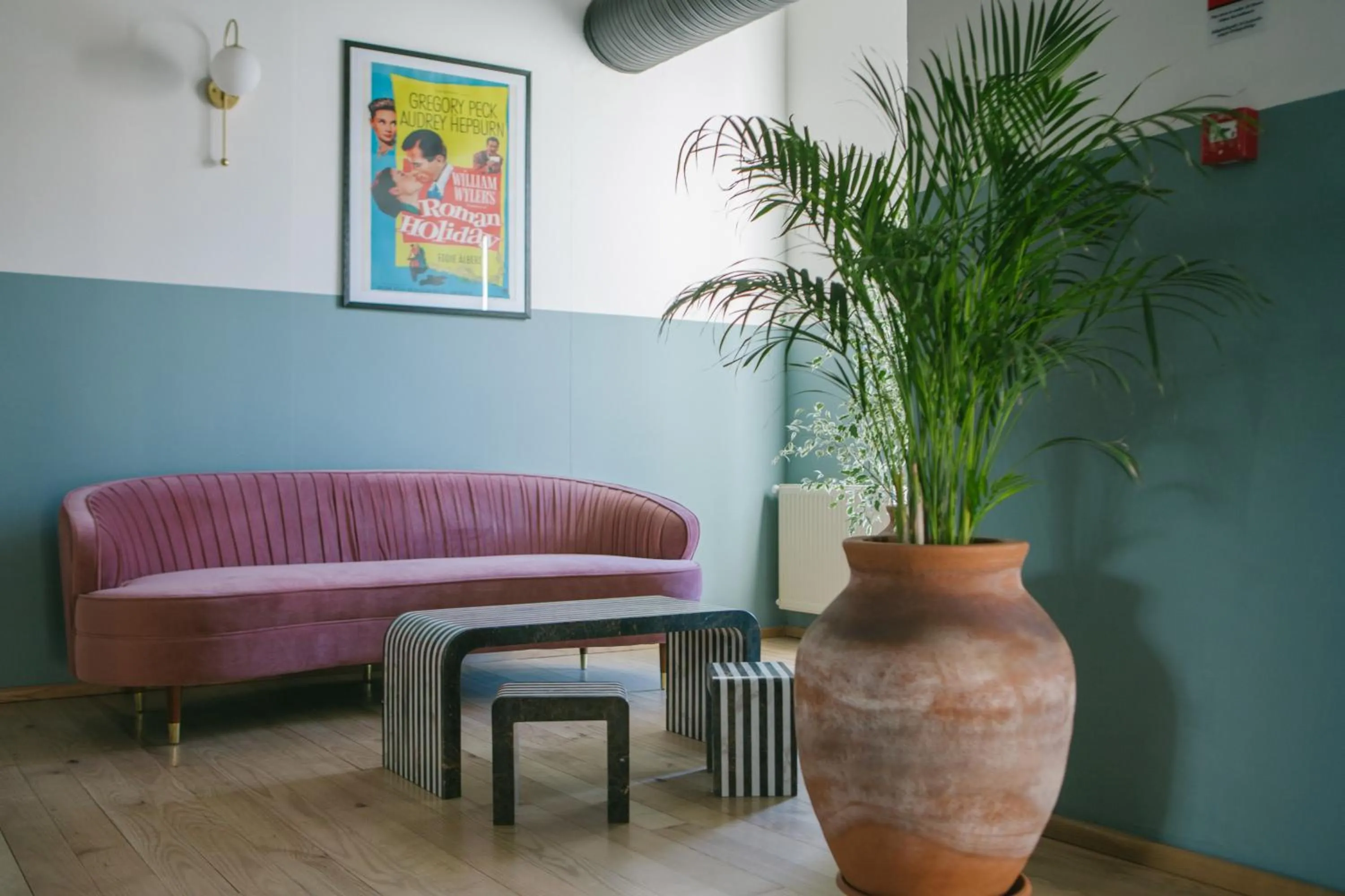 Seating area in Intourist Kazbegi