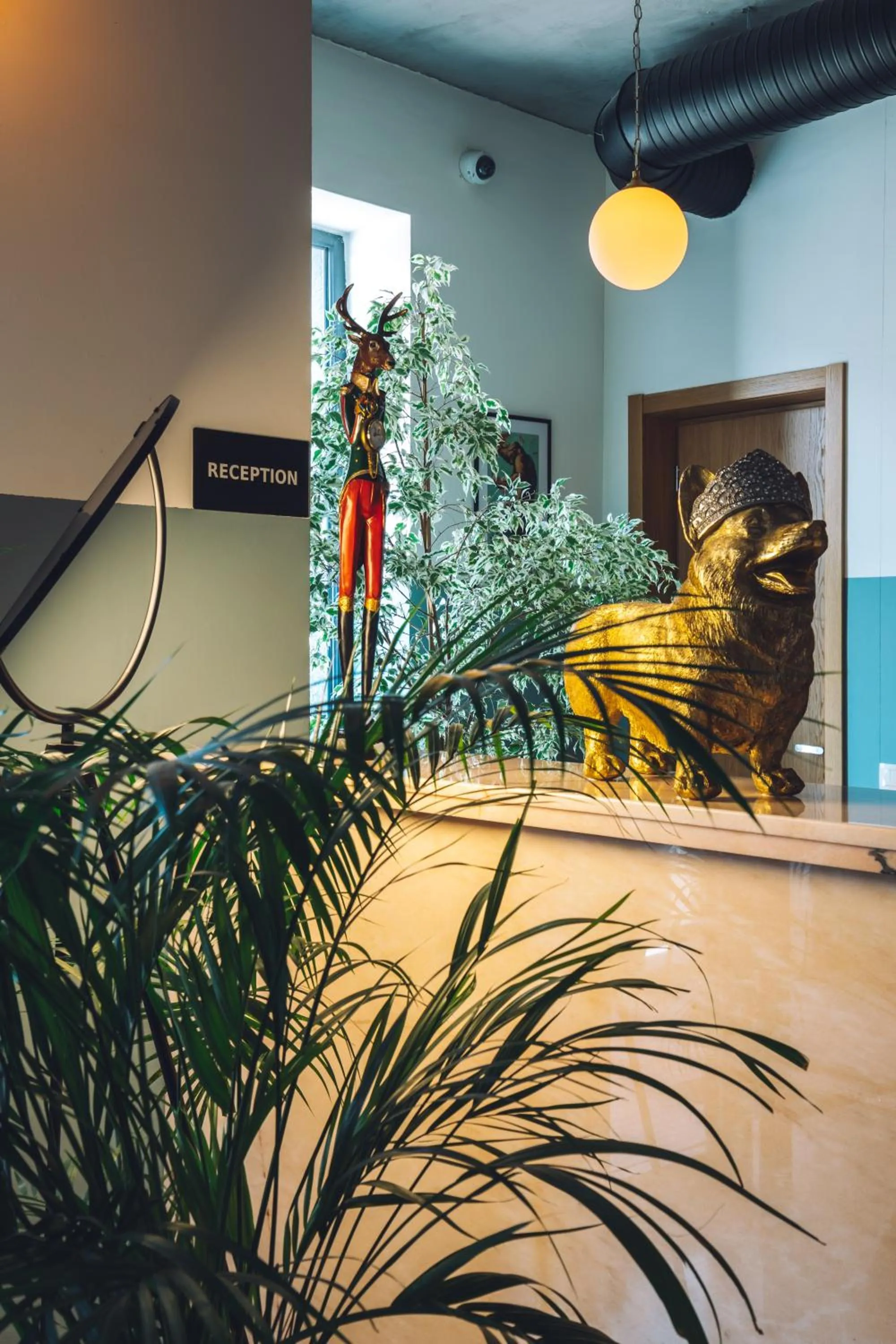 Lobby or reception in Intourist Kazbegi