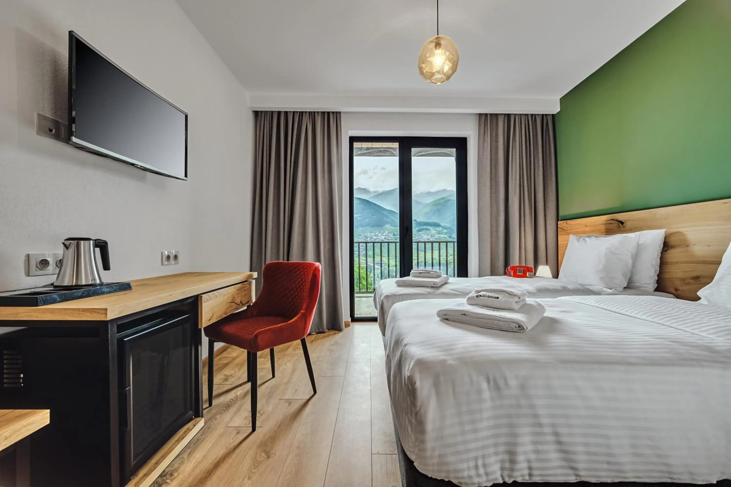 Standard Double Room with Front View - single occupancy in Intourist Kazbegi Standard Double Room with Front View - single occupancy in Intourist Kazbegi