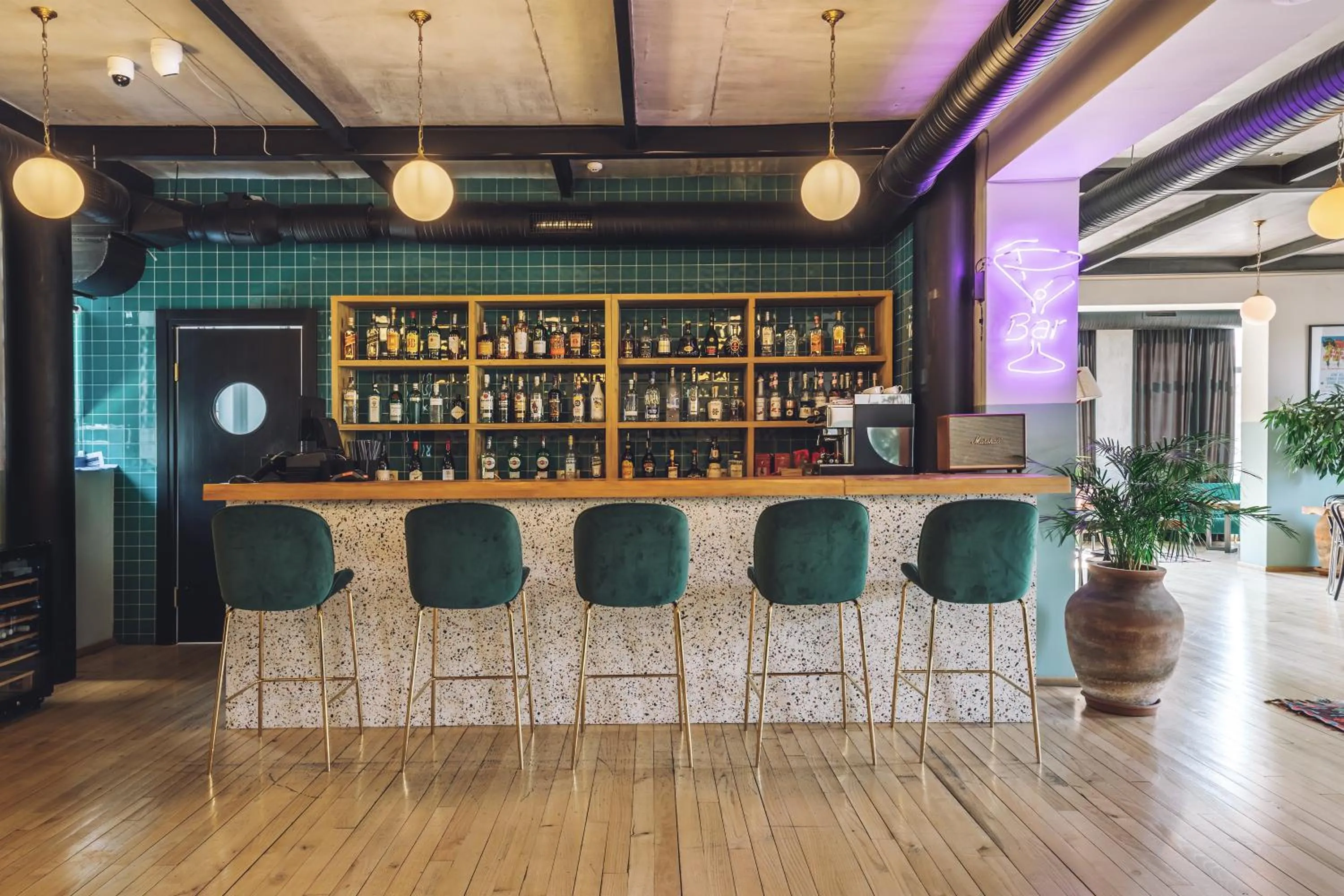 Lounge or bar in Intourist Kazbegi