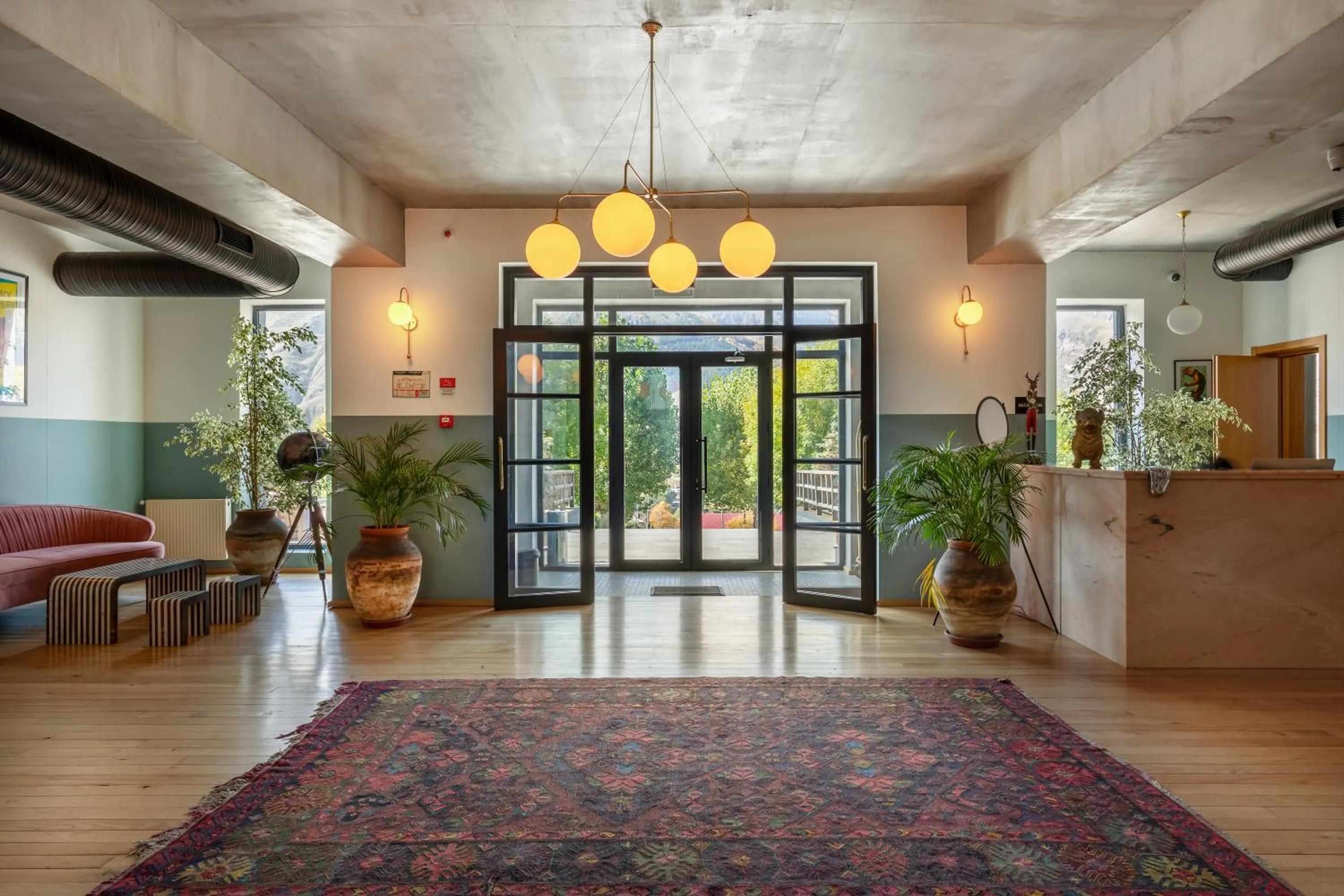 Facade/entrance in Intourist Kazbegi