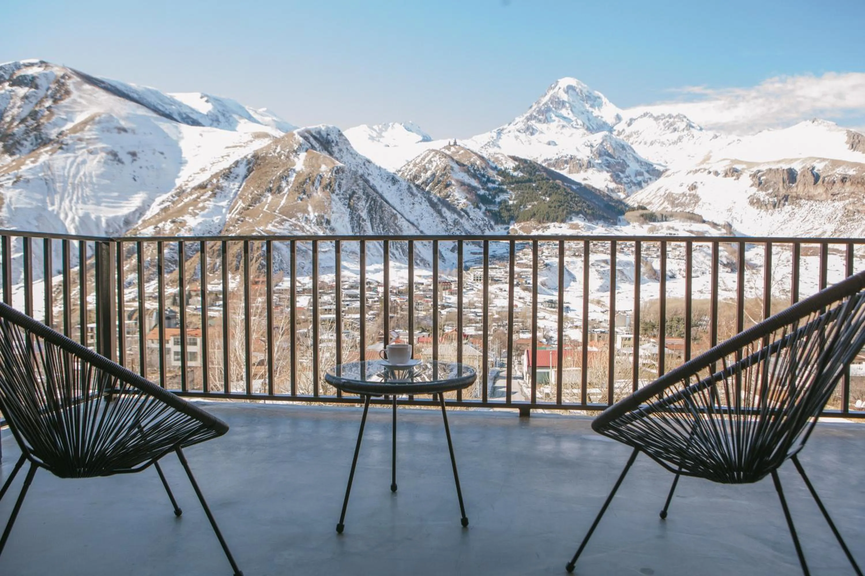 Mountain view in Intourist Kazbegi