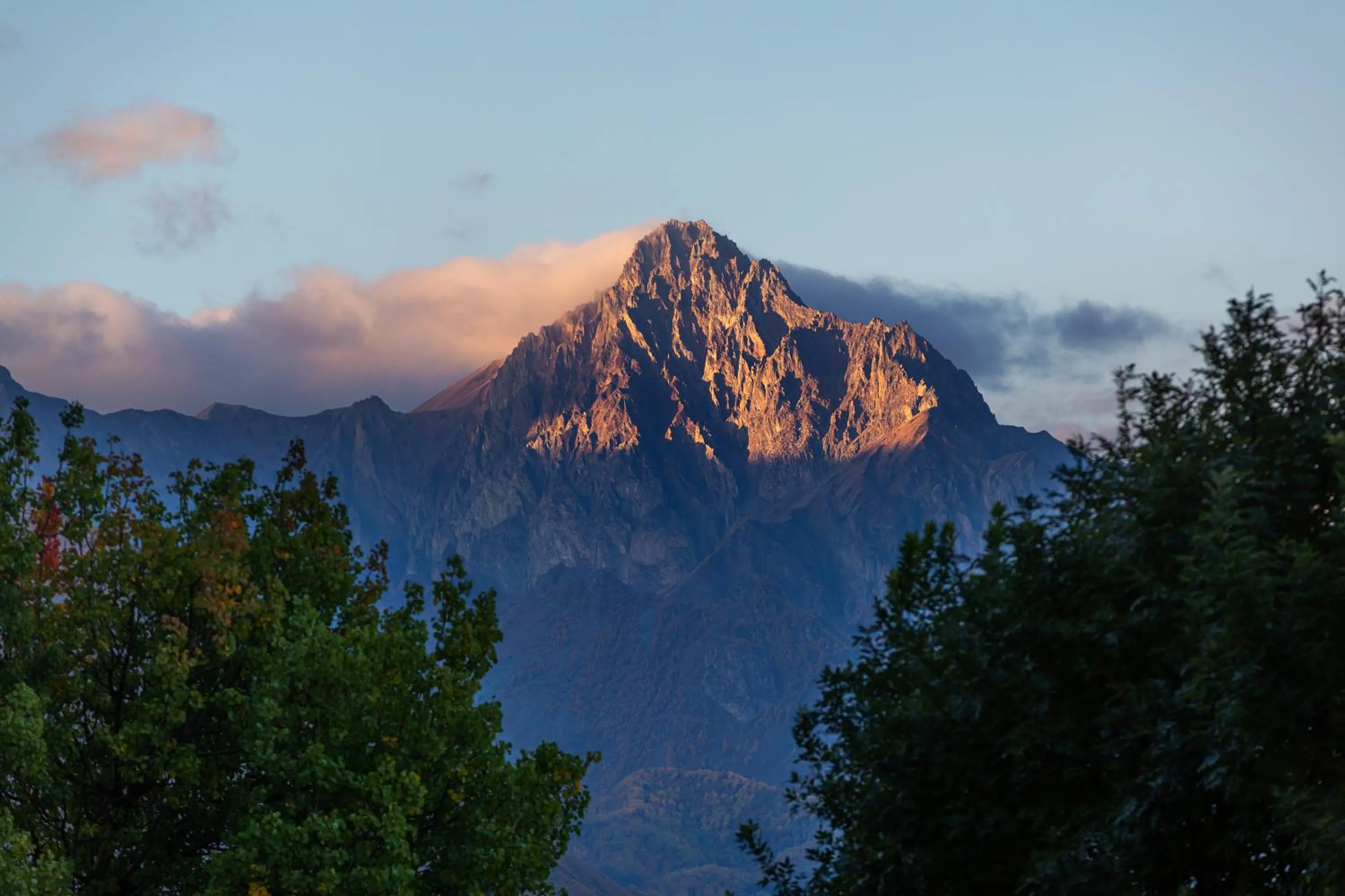 Mountain view in Intourist Kazbegi