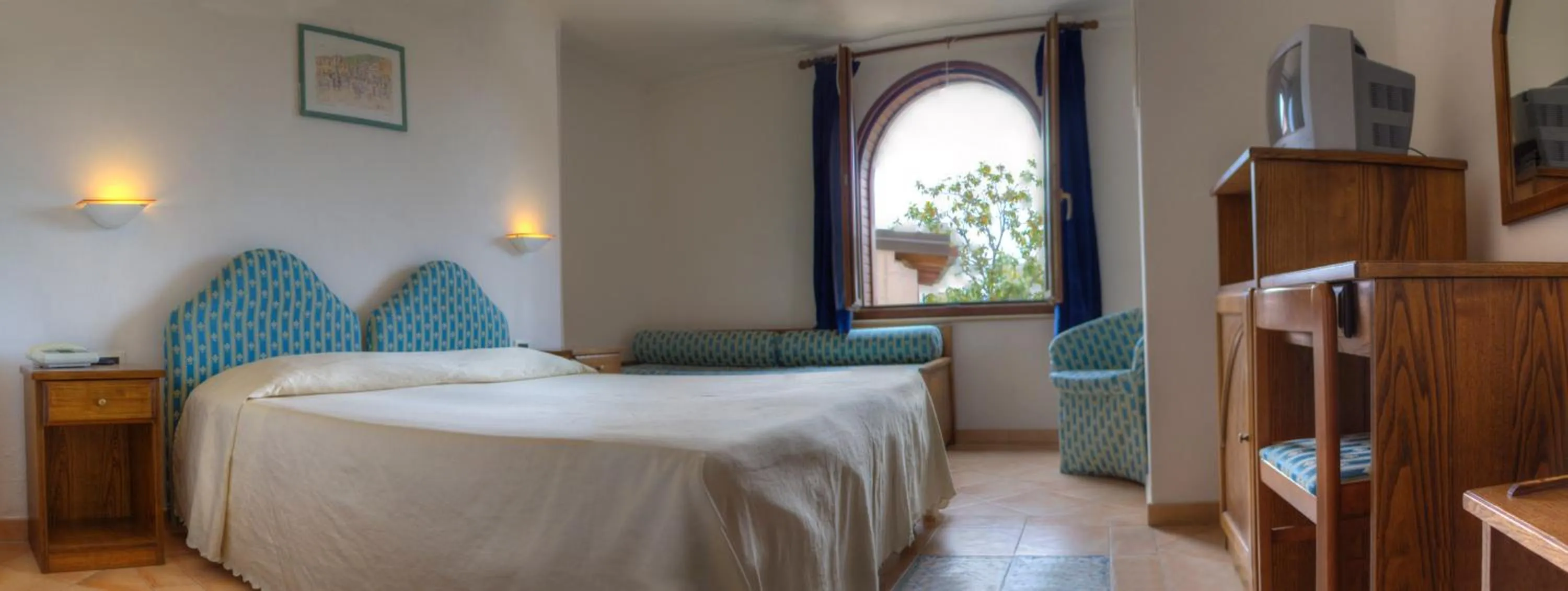 Bed in Hotel Club San Diego