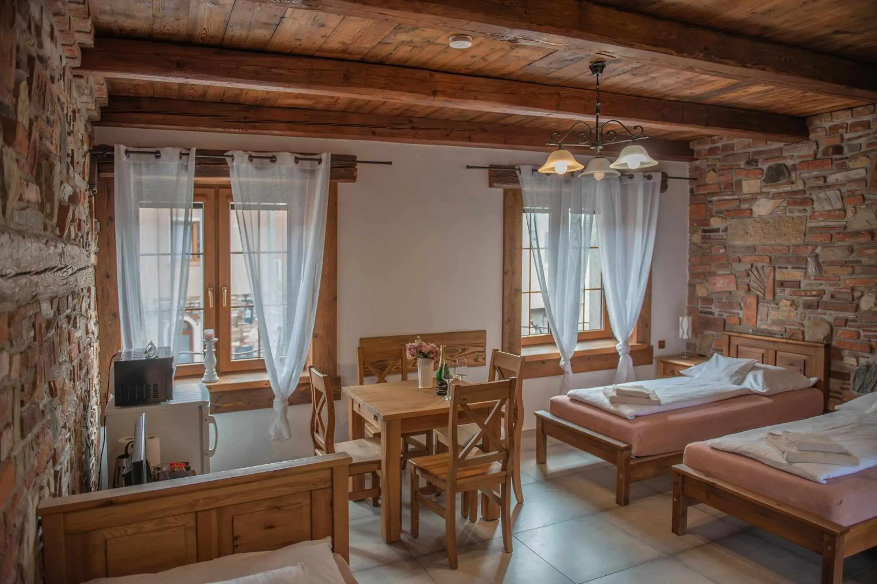 Quadruple Room - single occupancy in Penzion U Pece Quadruple Room - single occupancy in Penzion U Pece