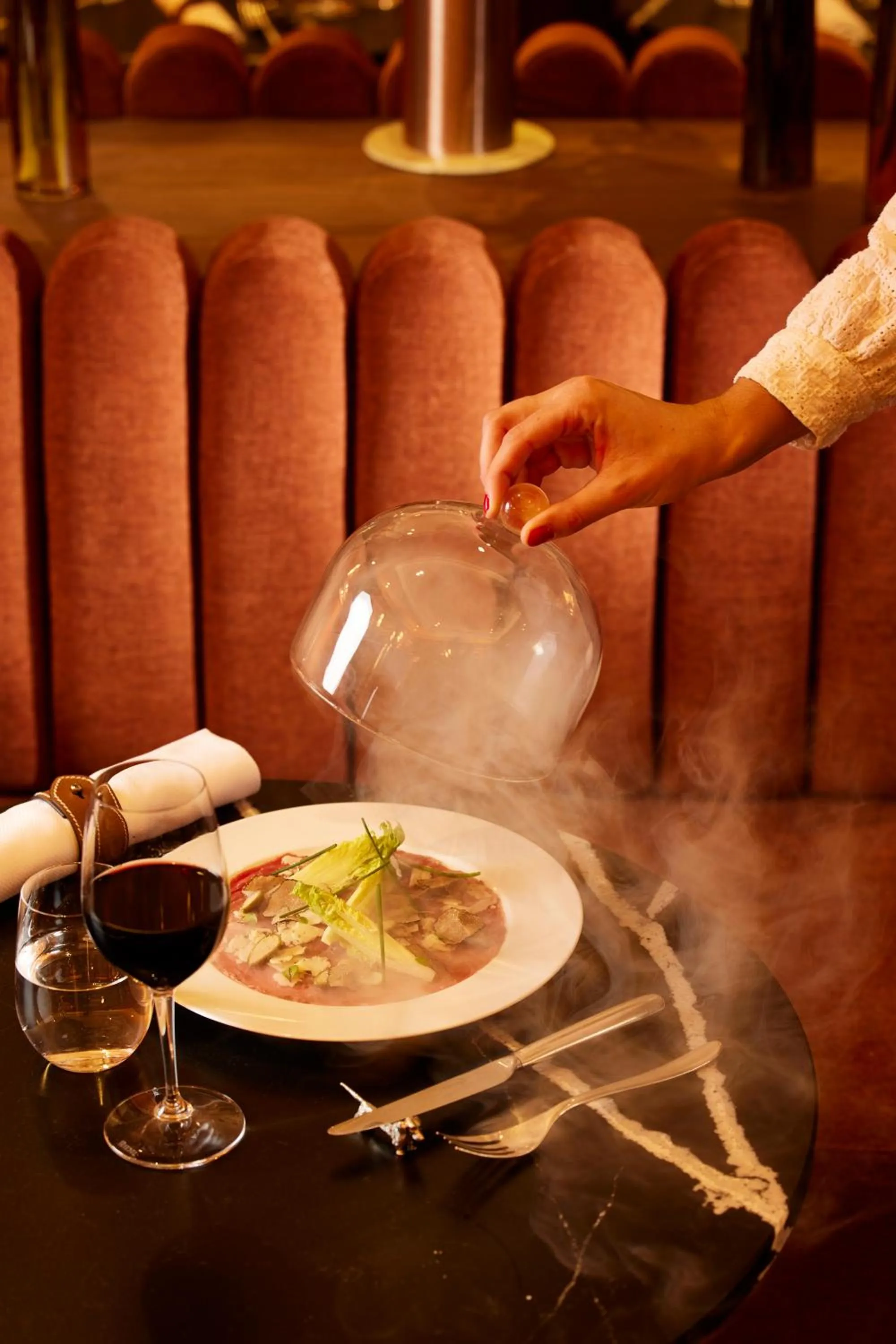 Food and drinks in Sofitel Paris Baltimore Tour Eiffel