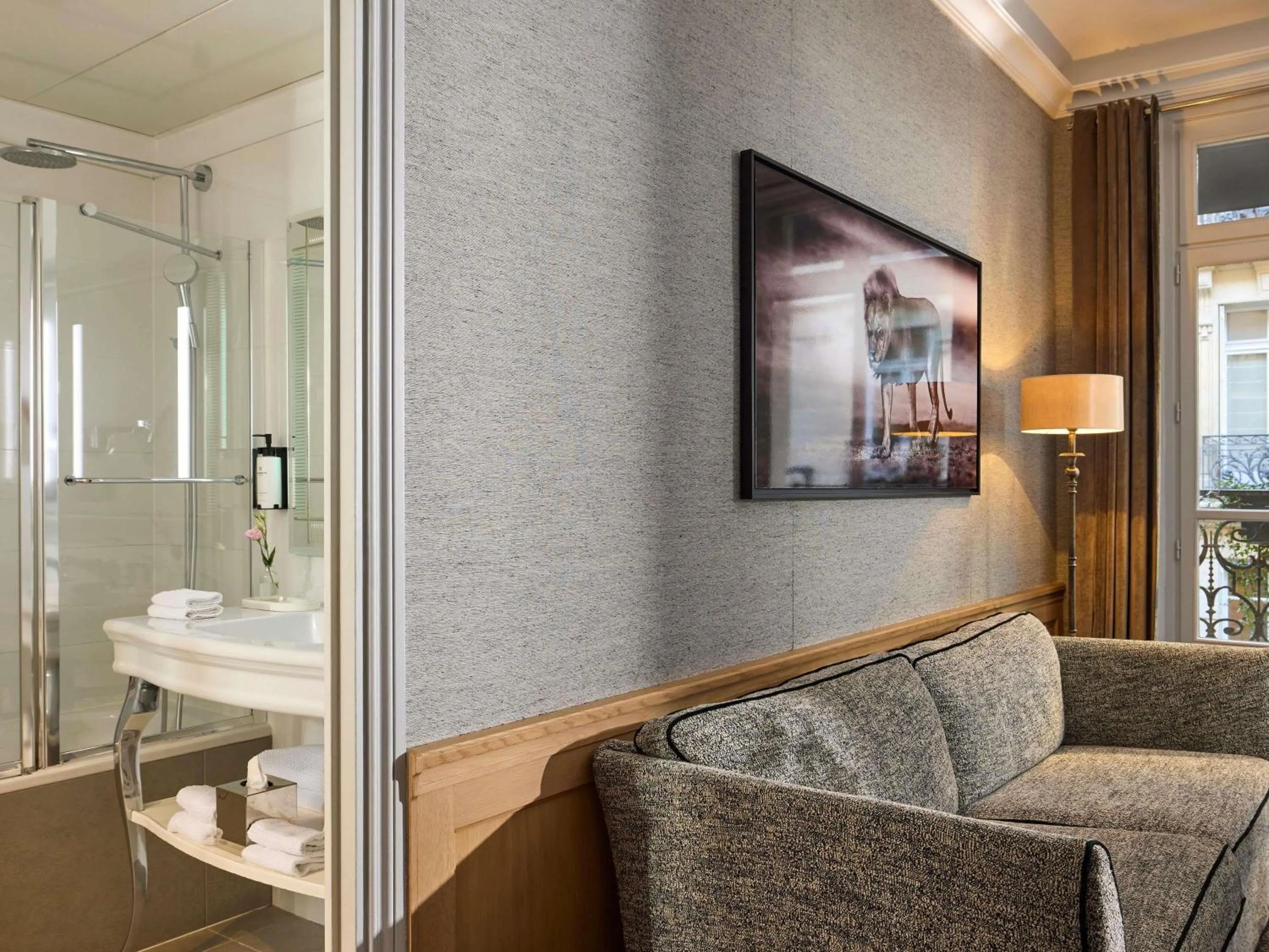 Bedroom in Sofitel Paris Baltimore Tour Eiffel