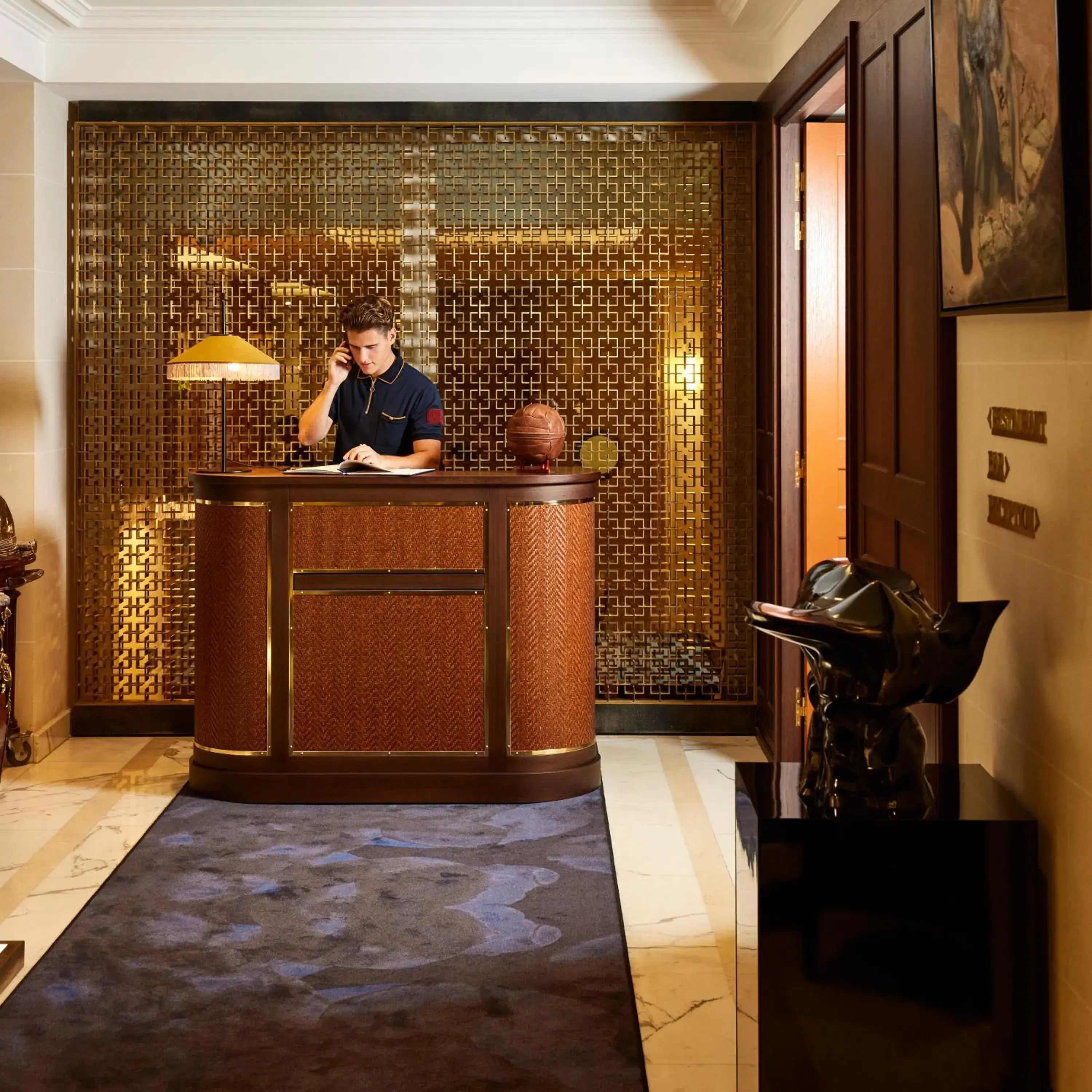 Lobby or reception in Sofitel Paris Baltimore Tour Eiffel Lobby or reception in Sofitel Paris Baltimore Tour Eiffel