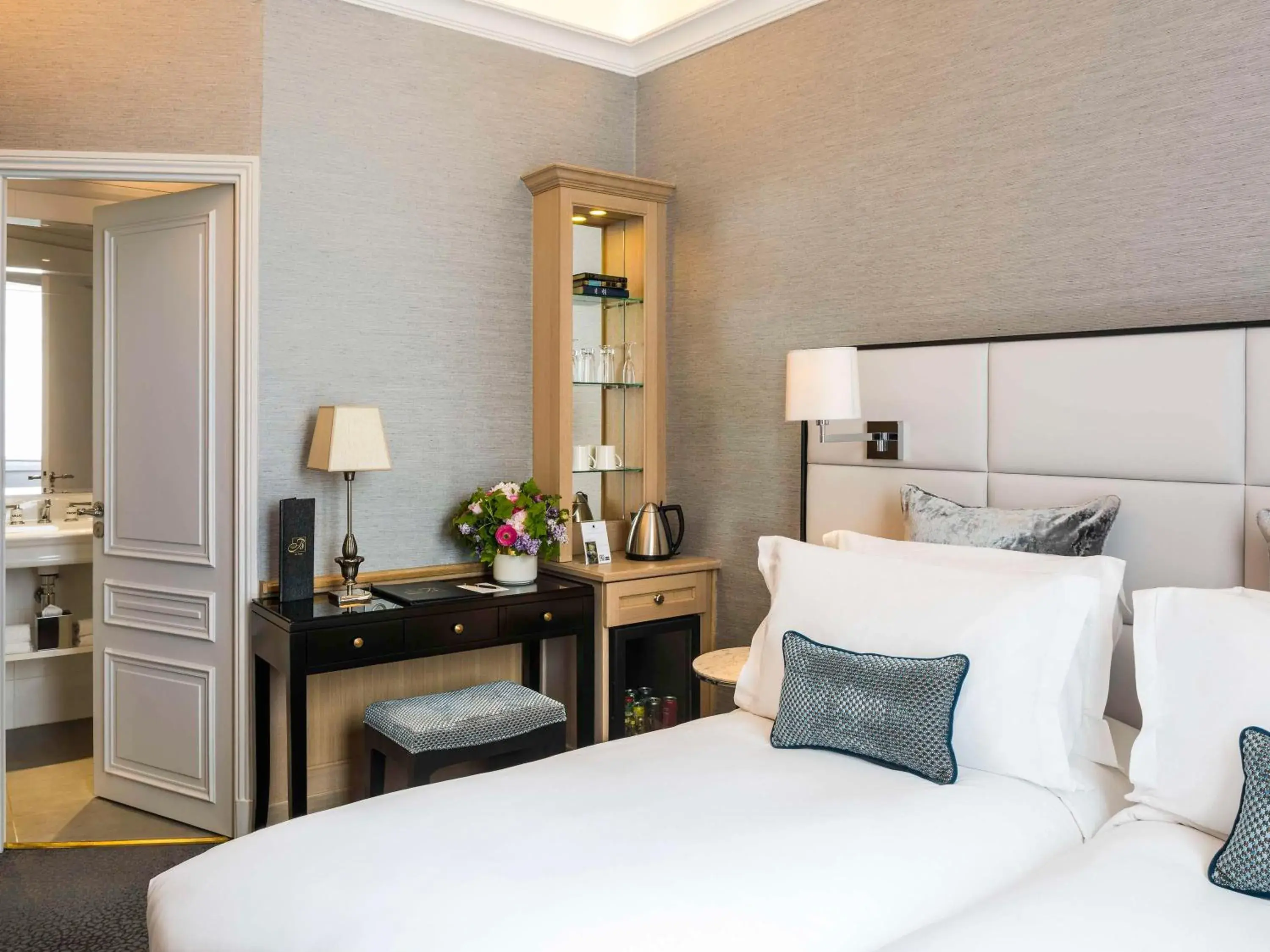 Bedroom, Bed in Sofitel Paris Baltimore Tour Eiffel Bedroom, Bed in Sofitel Paris Baltimore Tour Eiffel