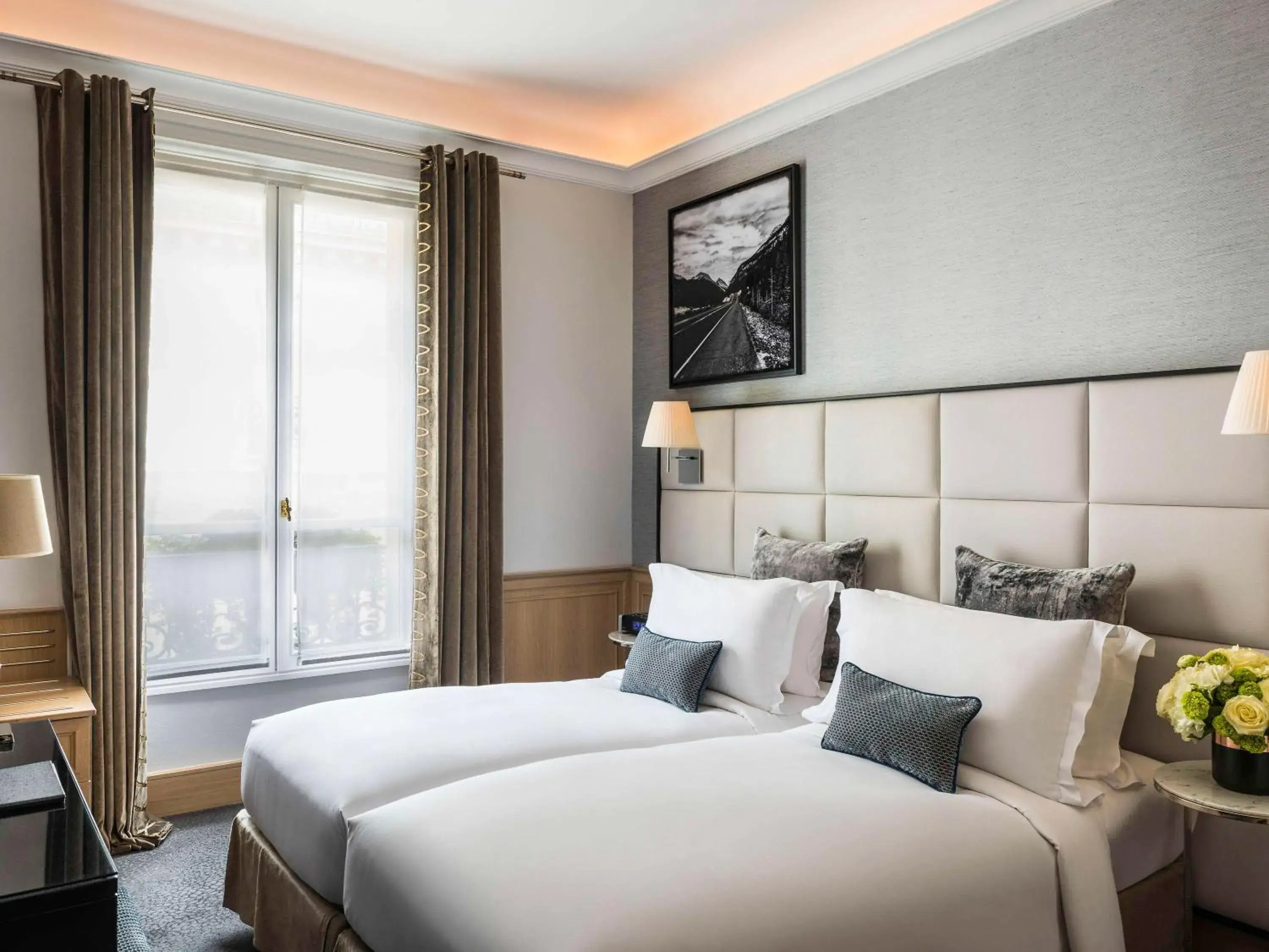 Bedroom, Bed in Sofitel Paris Baltimore Tour Eiffel Bedroom, Bed in Sofitel Paris Baltimore Tour Eiffel