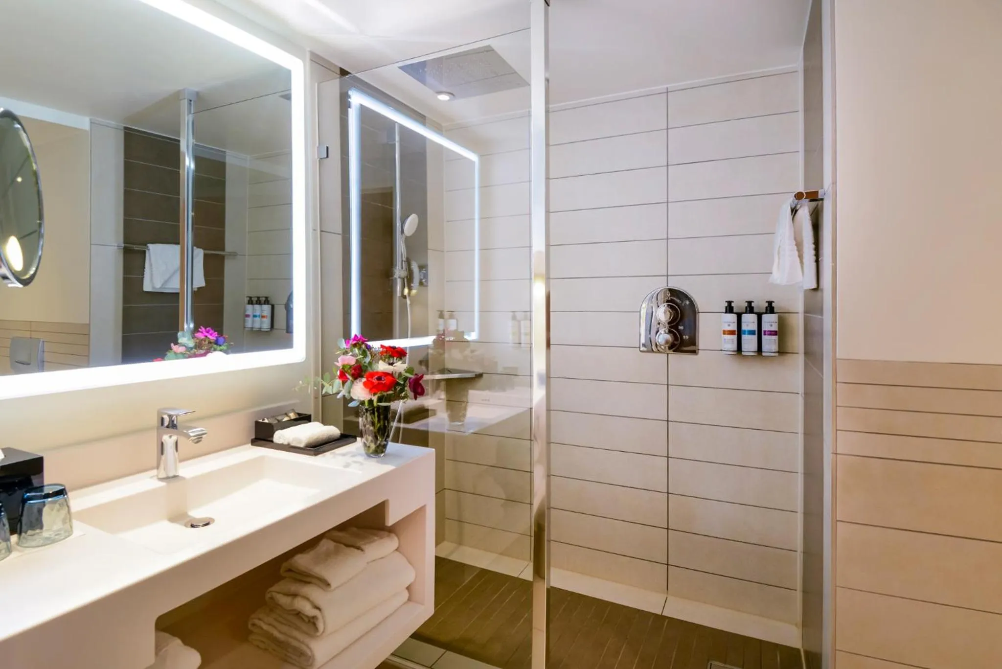 Shower in Pullman Paris Centre - Bercy