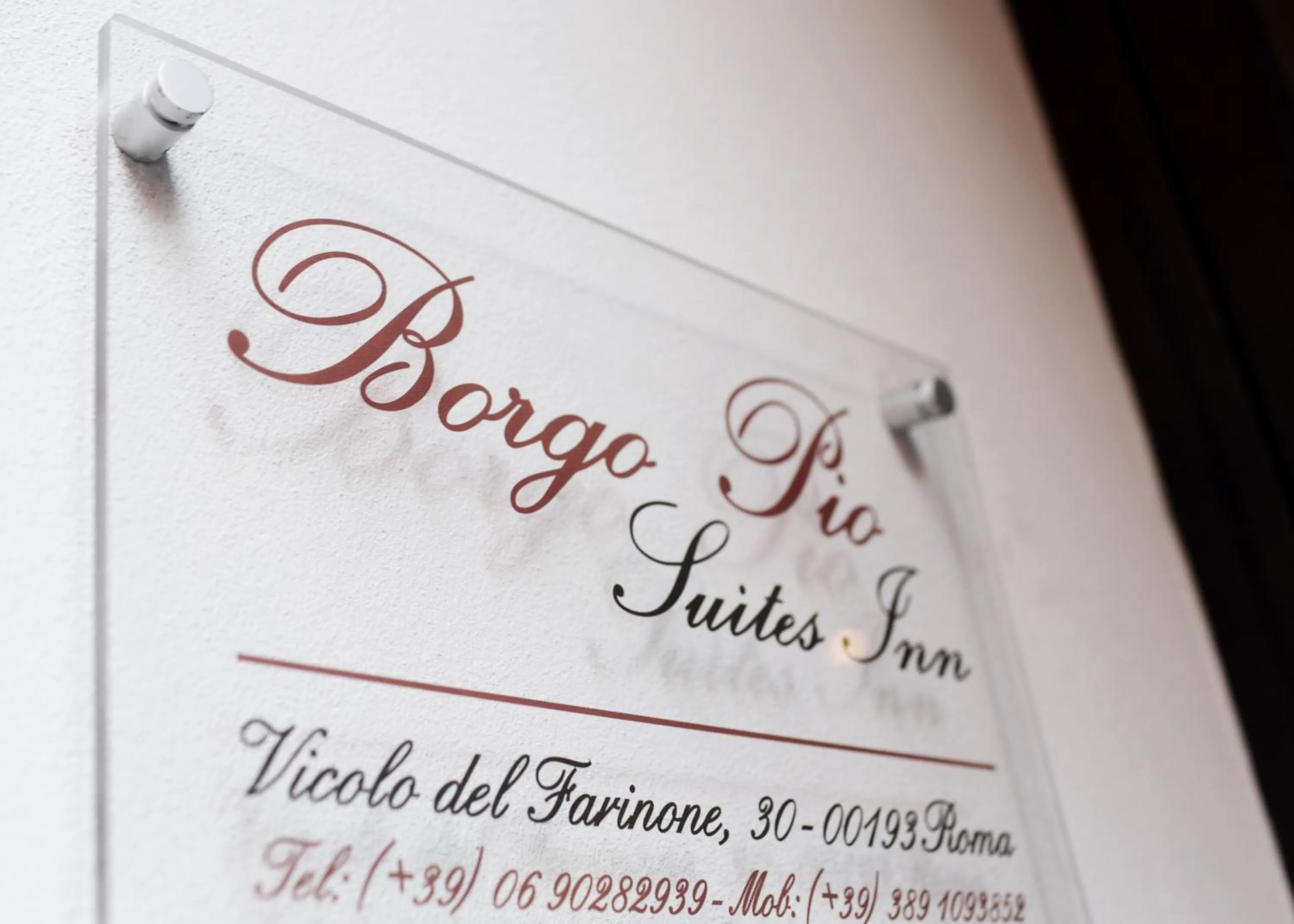 Facade/entrance in Borgo Pio Suites Inn