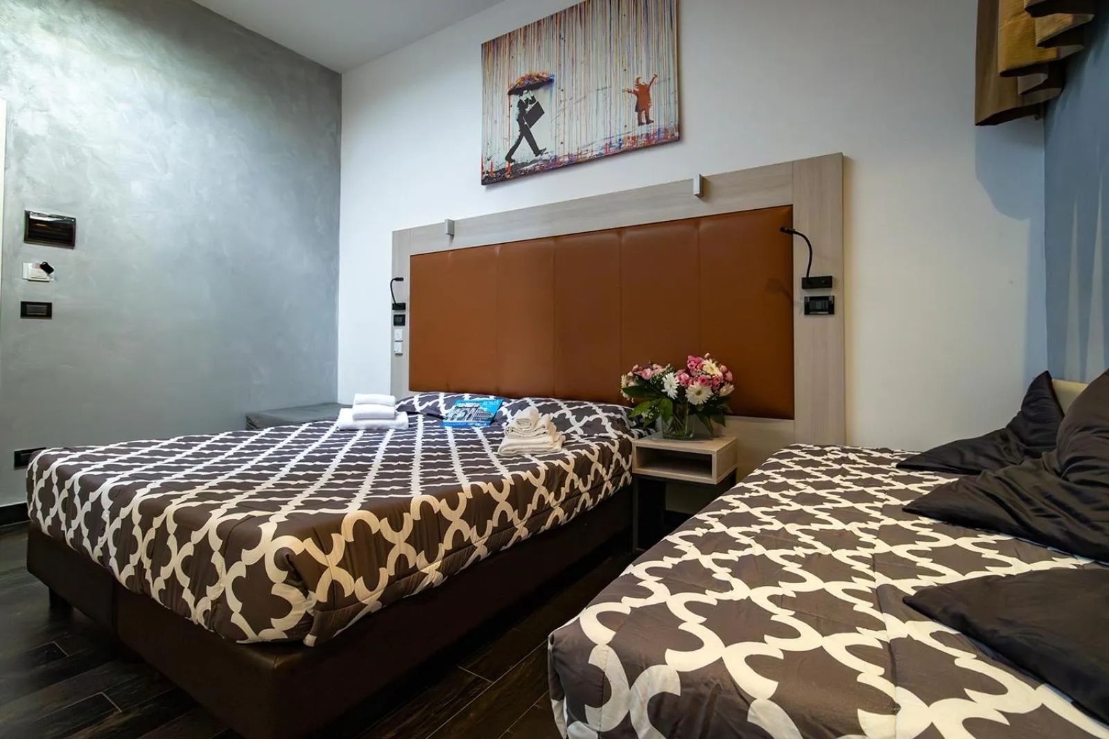 Bed in Borgo Pio Suites Inn