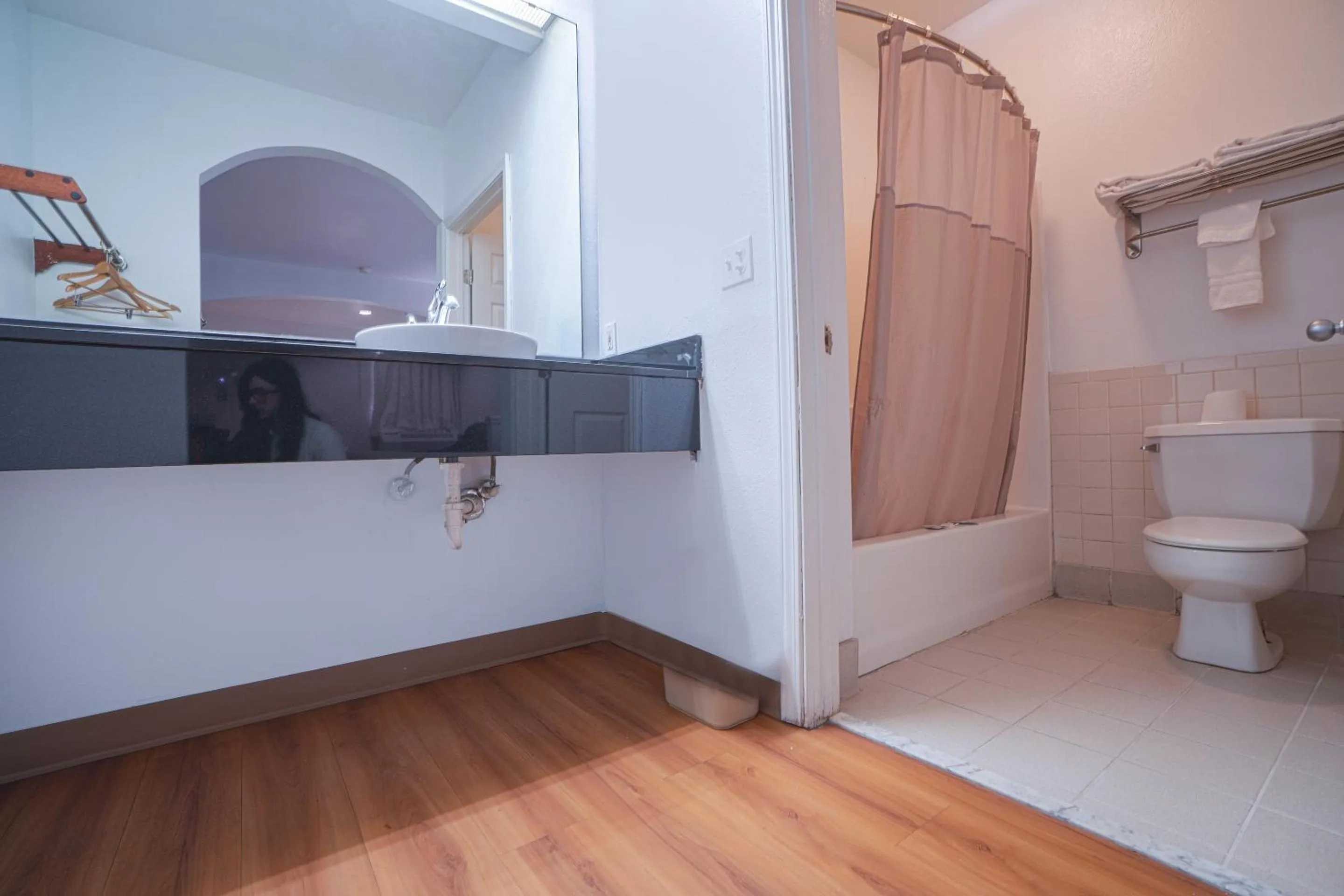 Bathroom in Island Inn By OYO Galveston Beach, TX