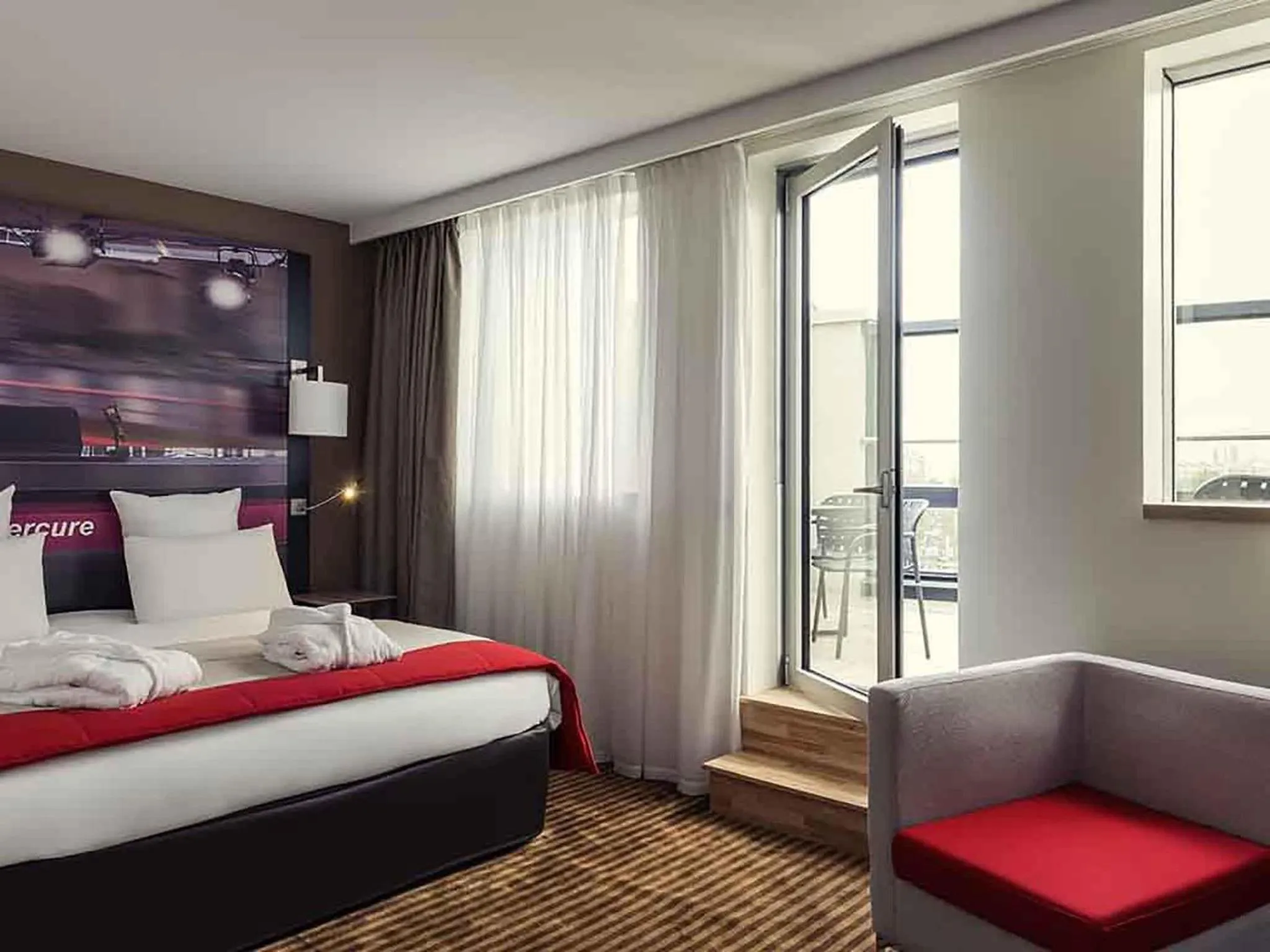Bedroom, Bed in Mercure Paris Boulogne