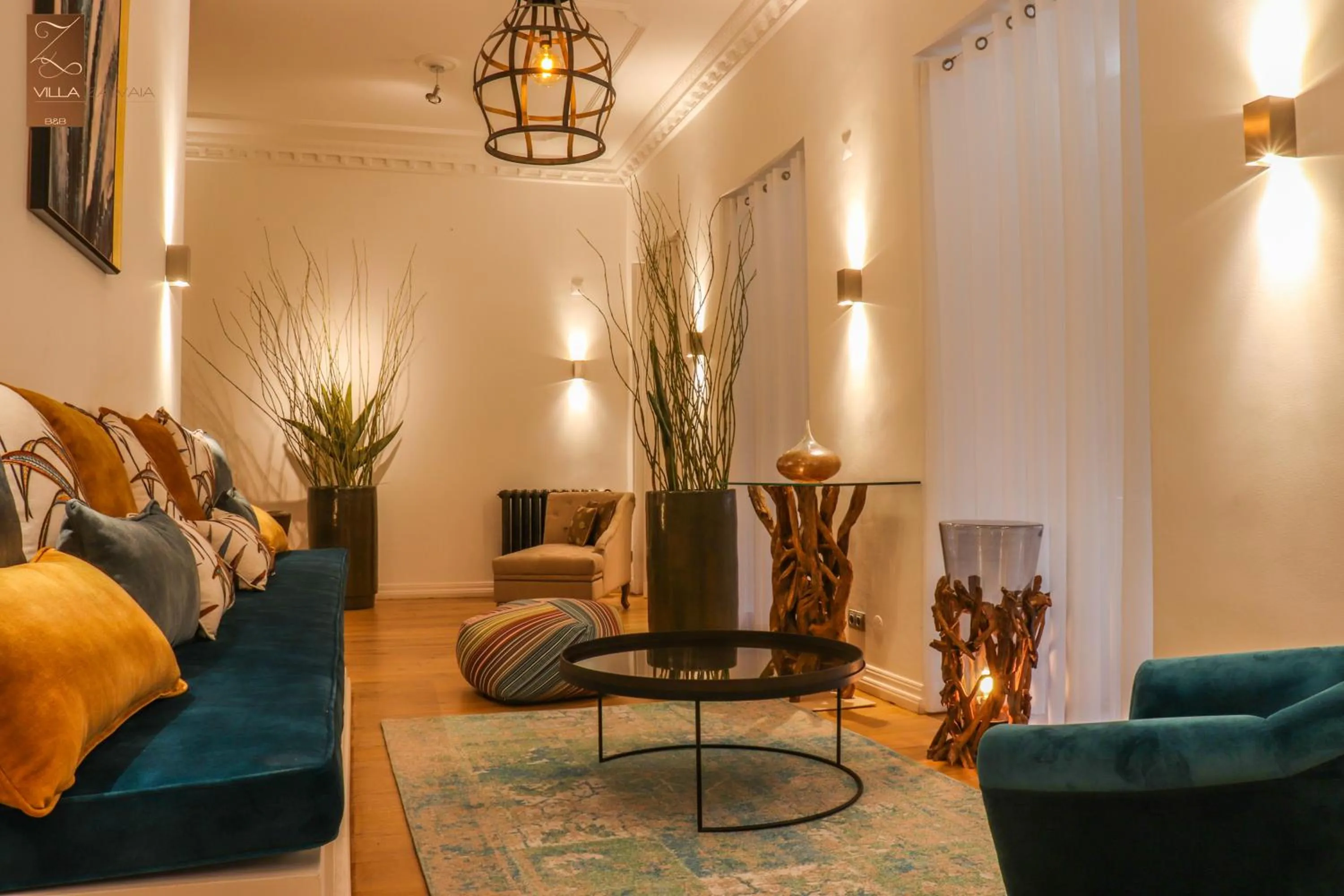 Living room in Villa Zawaia B&B