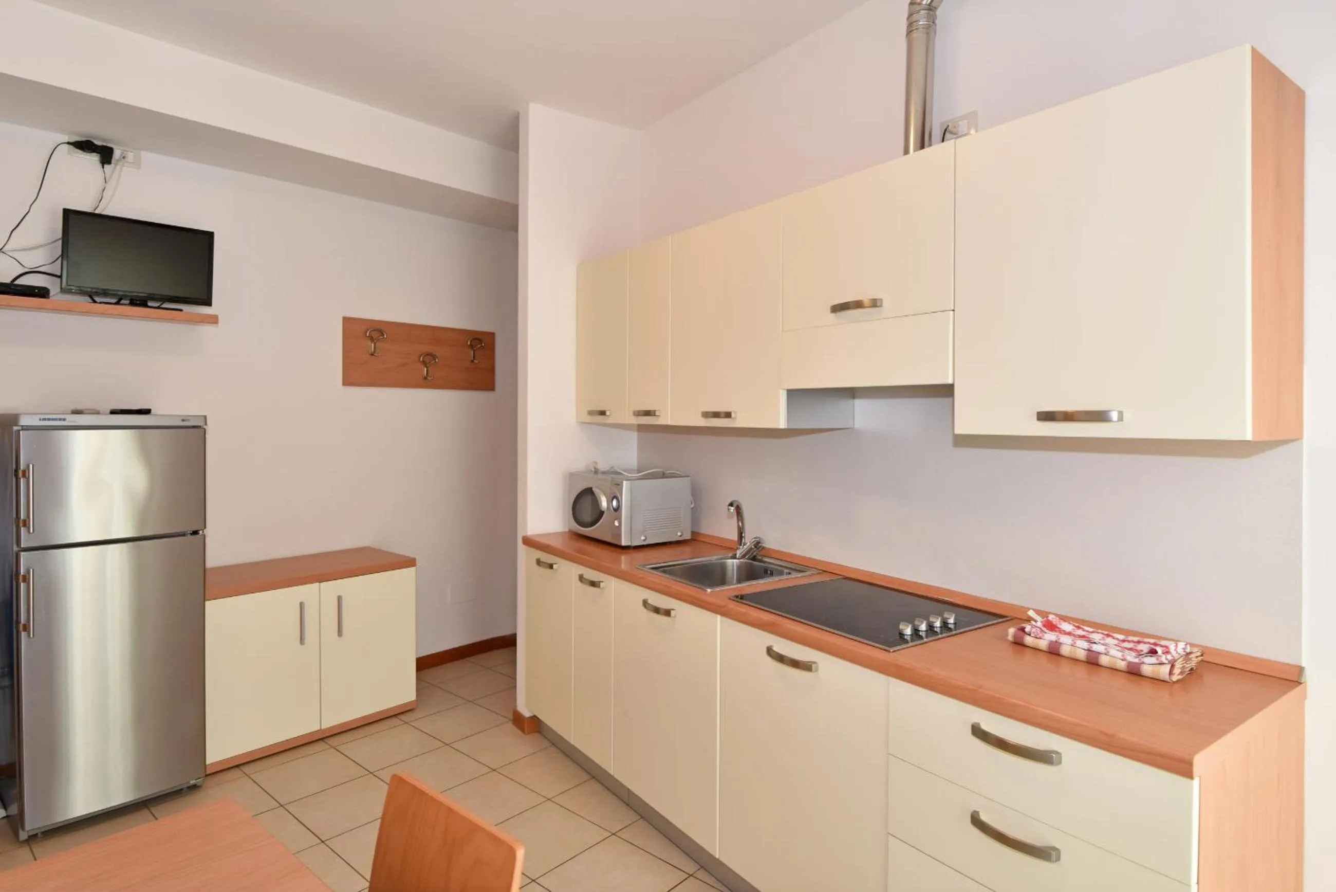 Kitchen or kitchenette in Hotel Villa Olga