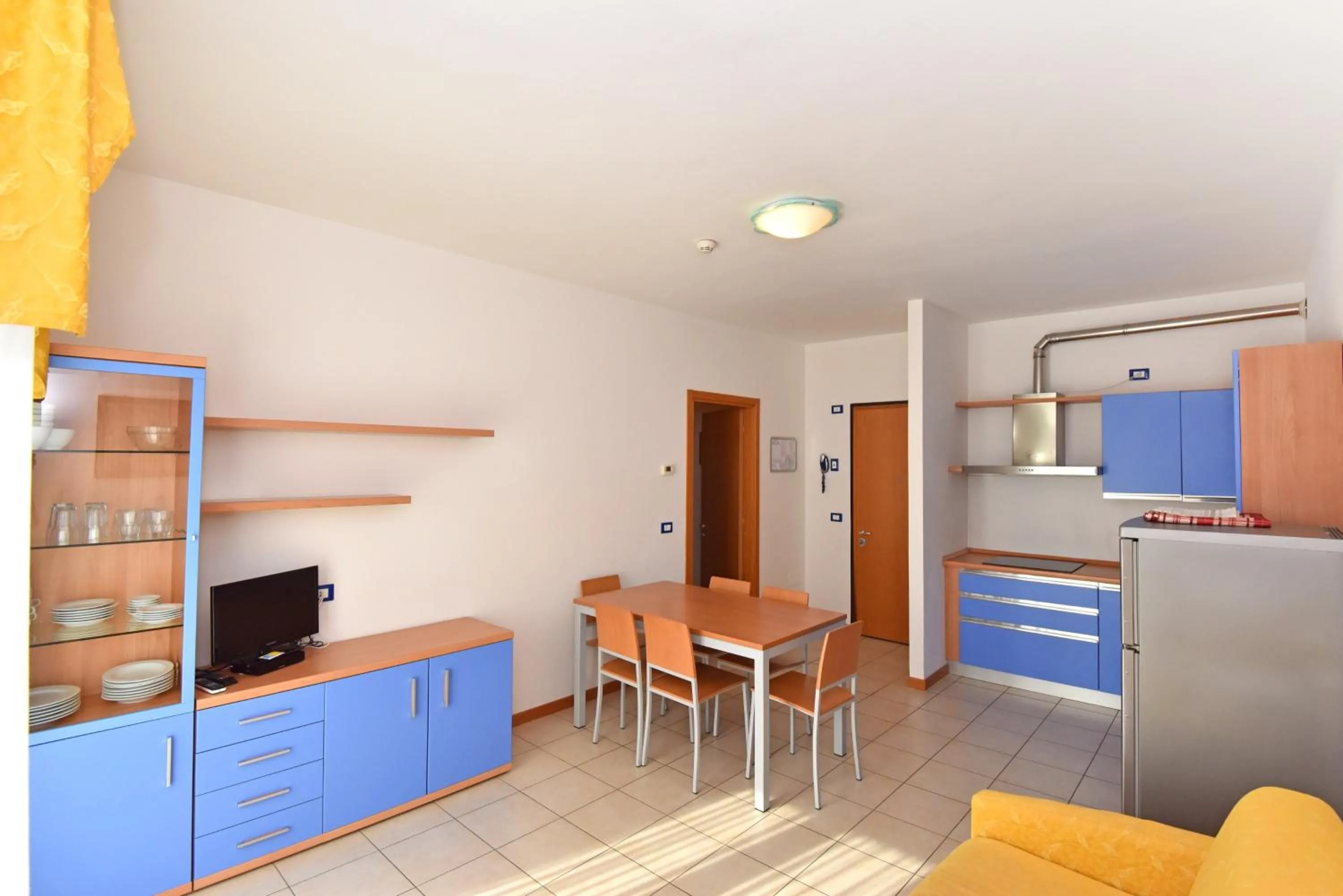 Kitchen or kitchenette in Hotel Villa Olga