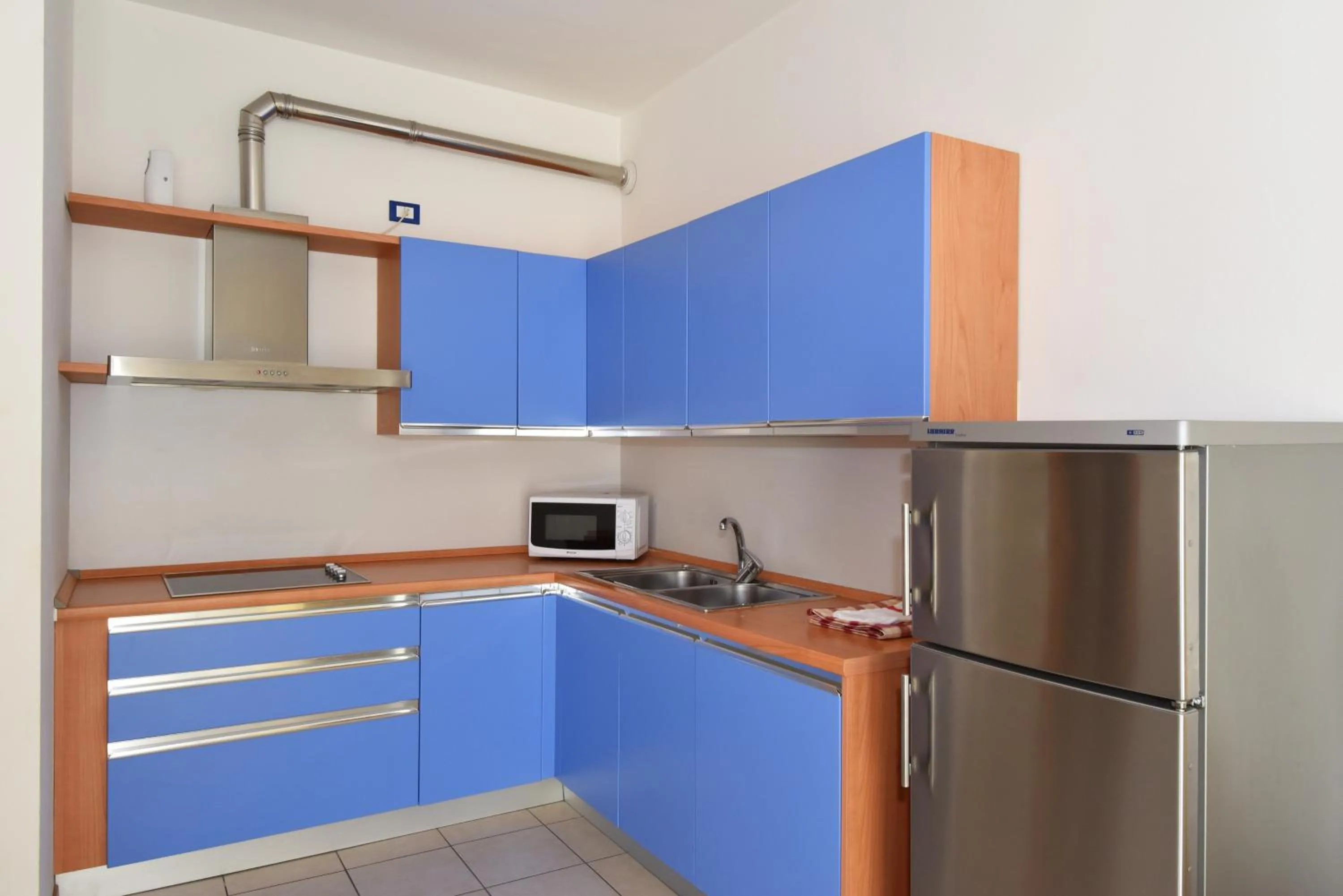 Kitchen or kitchenette in Hotel Villa Olga