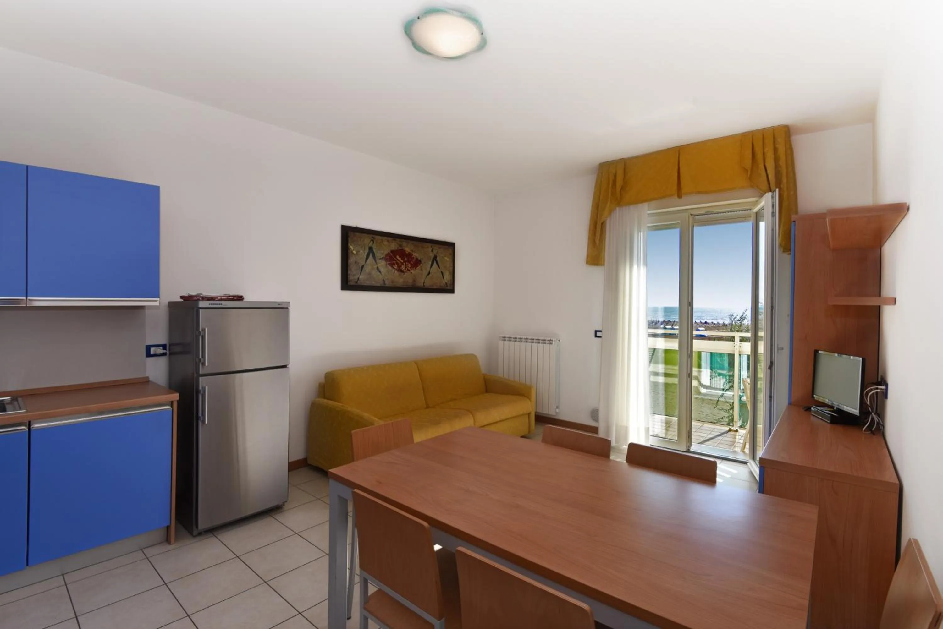 Kitchen or kitchenette in Hotel Villa Olga