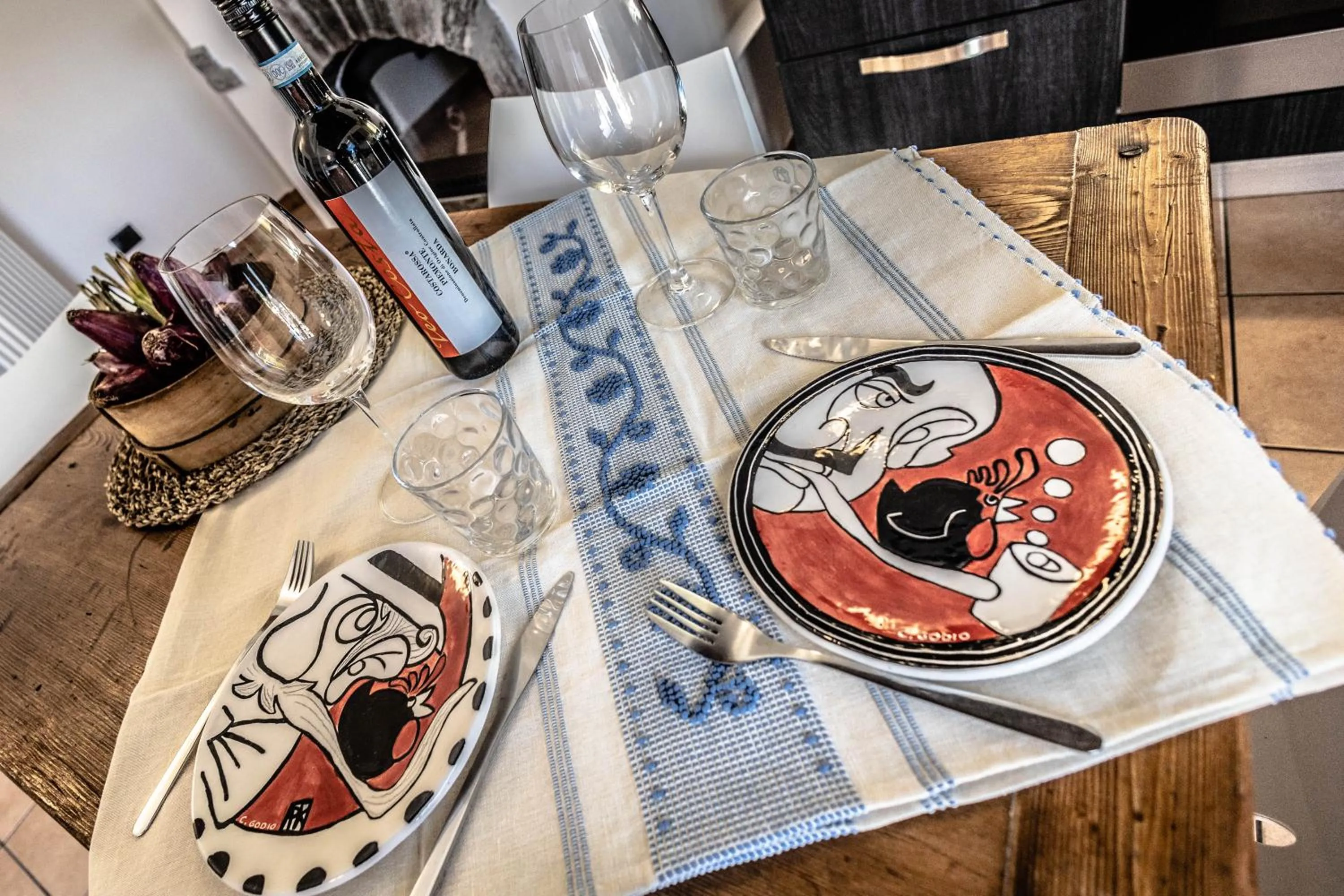 Dining area in Case Appartamenti Vacanze Da Cien