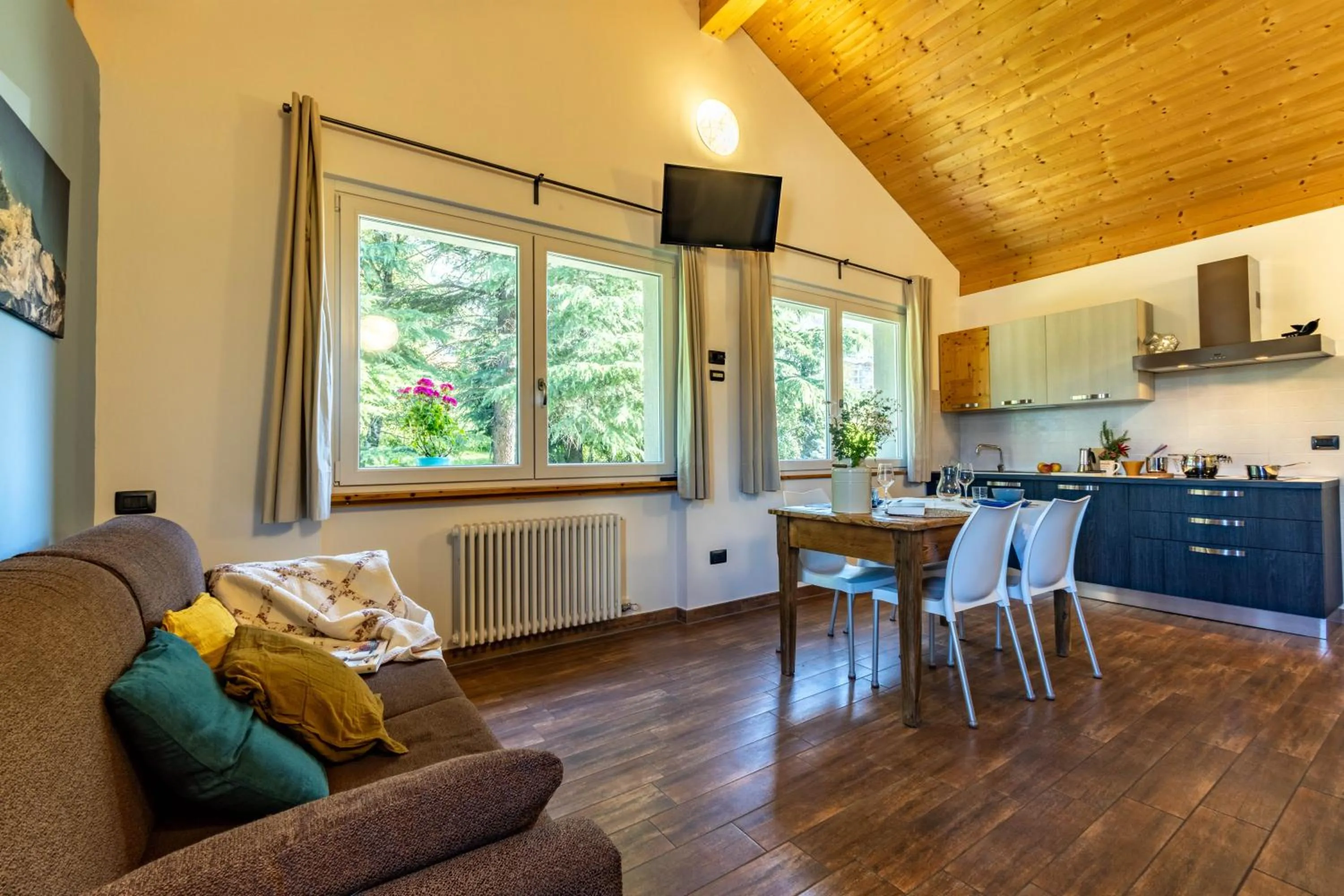 Kitchen or kitchenette in Case Appartamenti Vacanze Da Cien