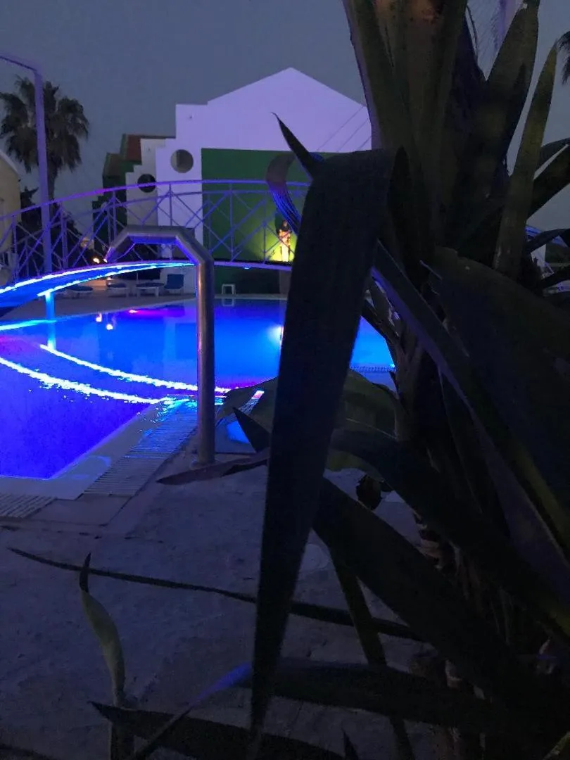 Pool view in Valsami Hotel Apartments