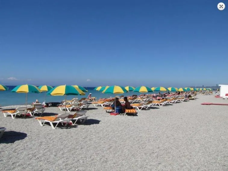 Beach in Valsami Hotel Apartments