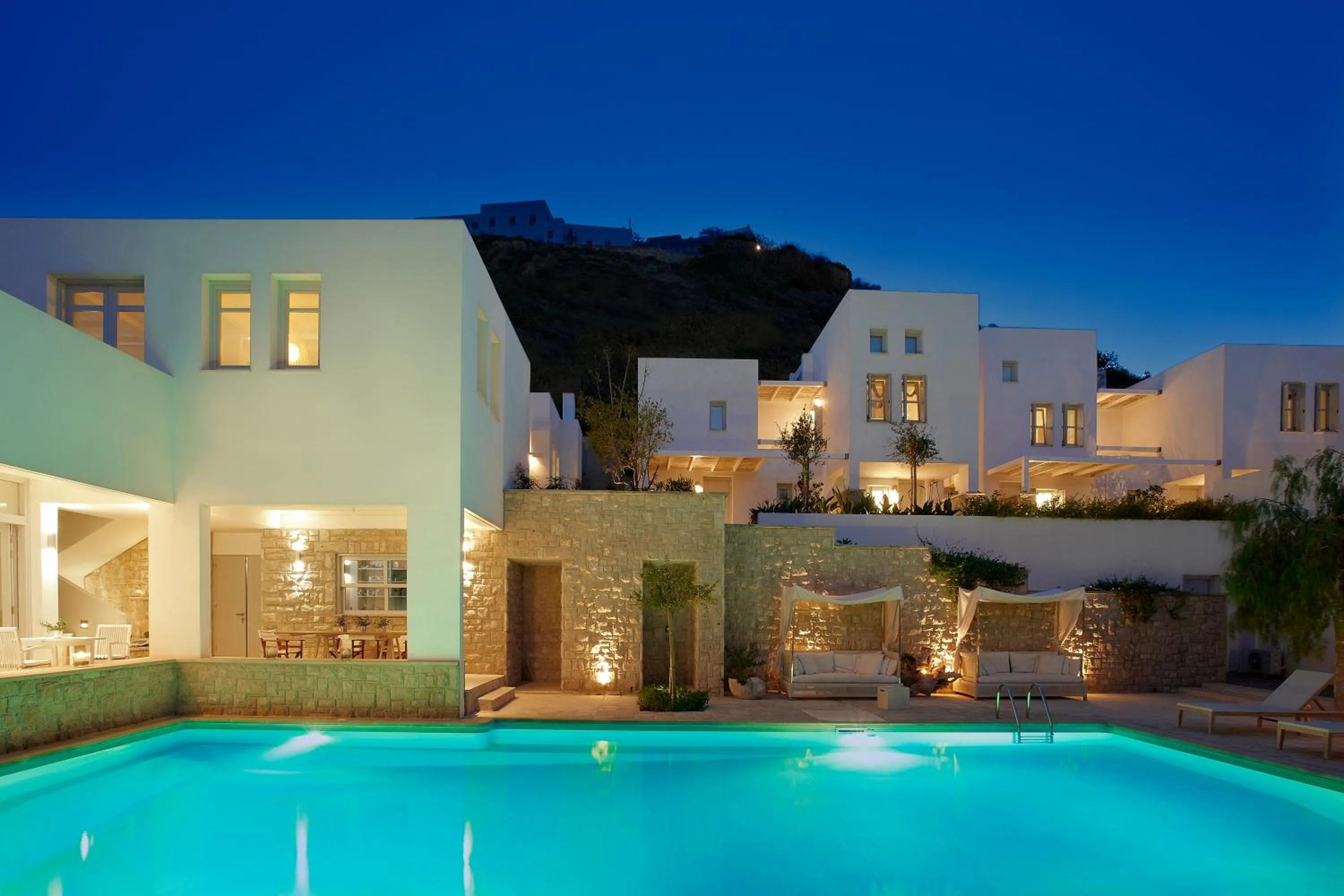 Property building in Skyros Ammos Hotel
