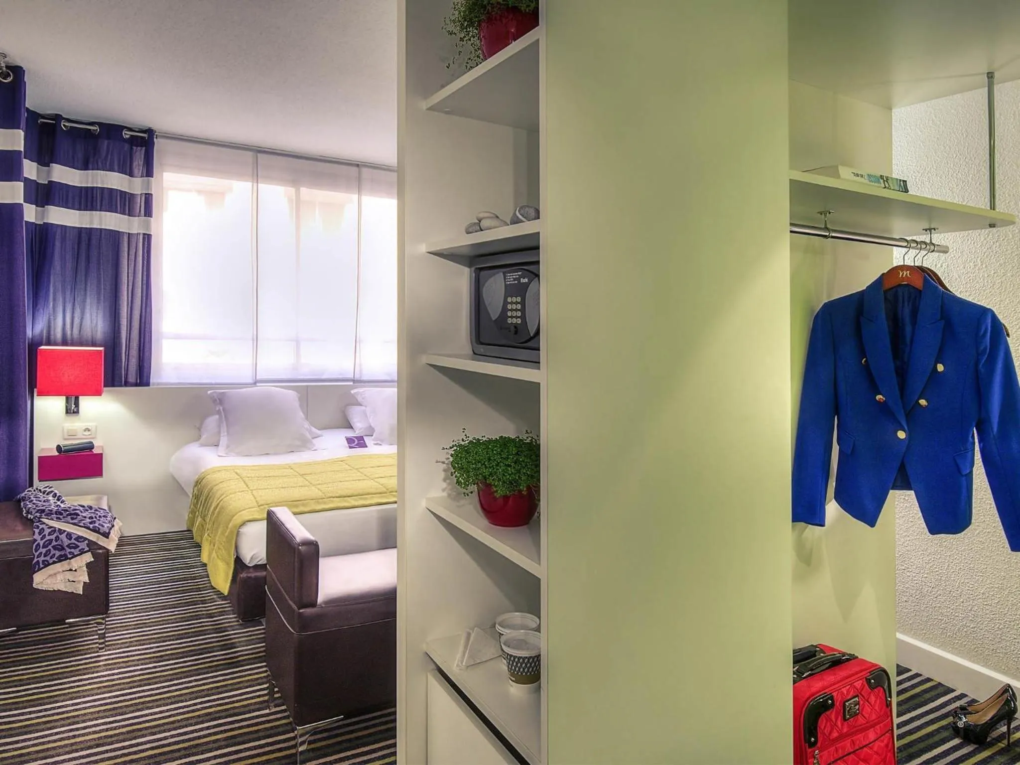 Bedroom, Bed in Mercure Nice Promenade Des Anglais