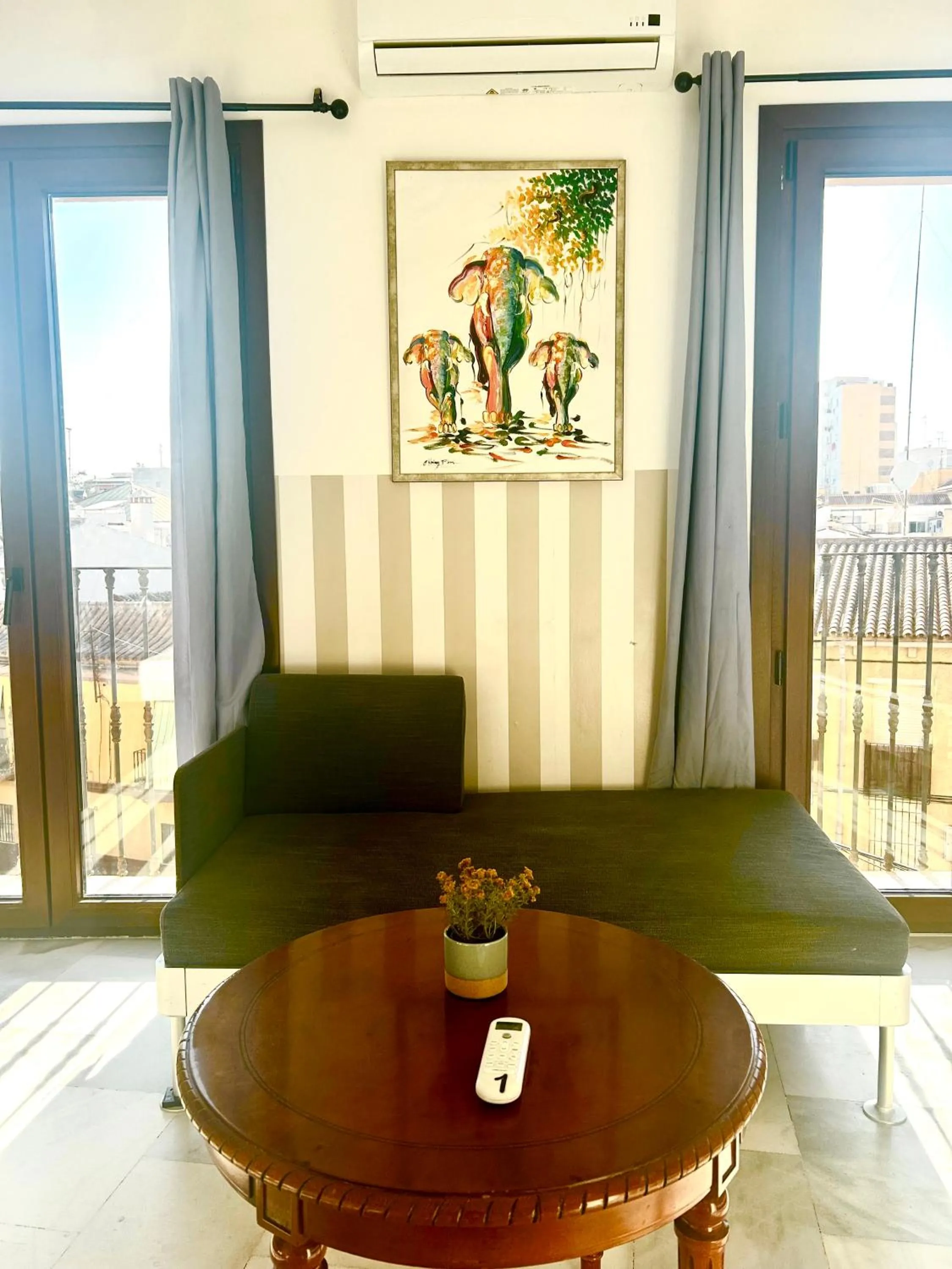 Balcony/Terrace in Málaga Centro Hostel