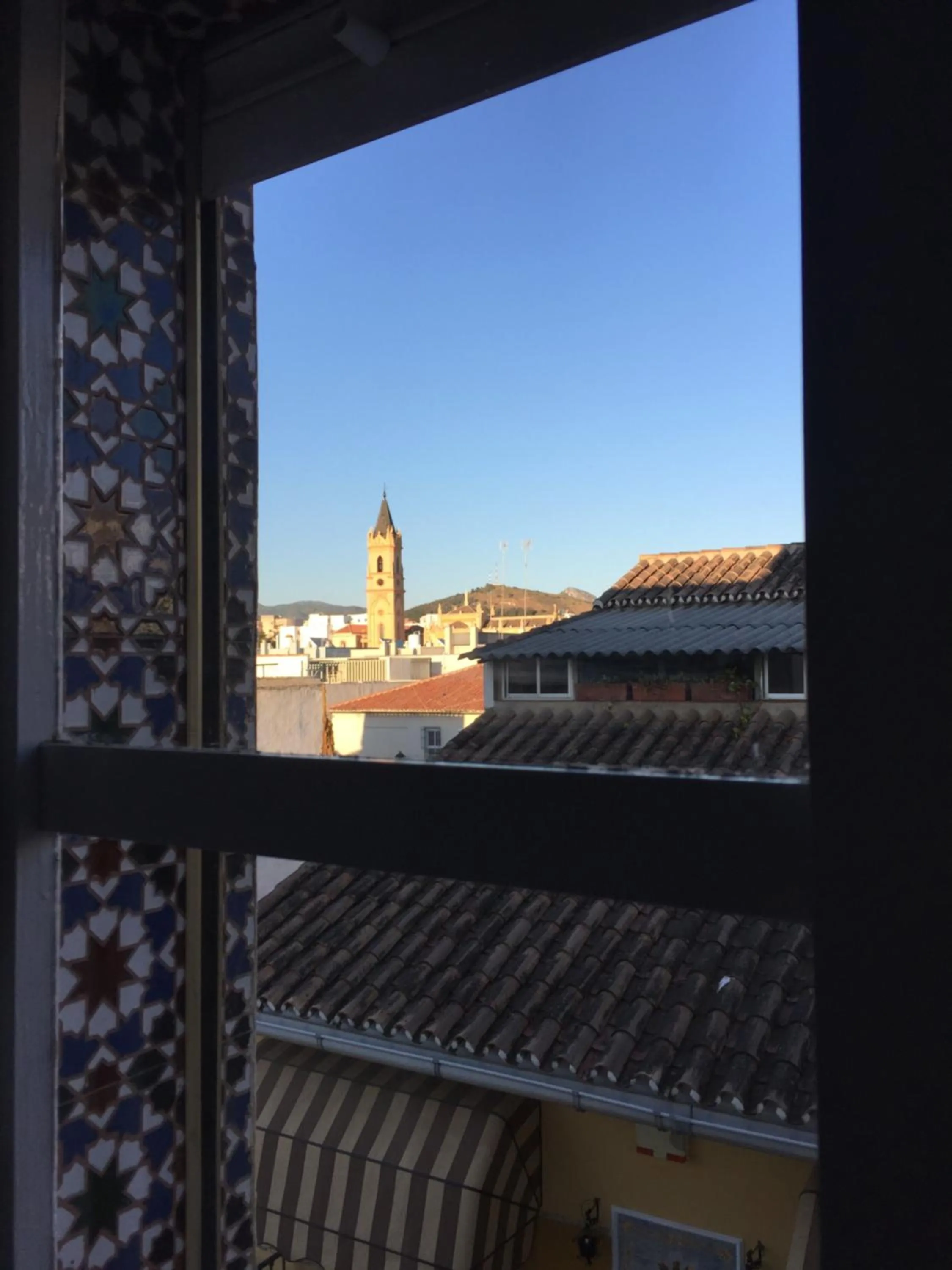 City view in Málaga Centro Hostel