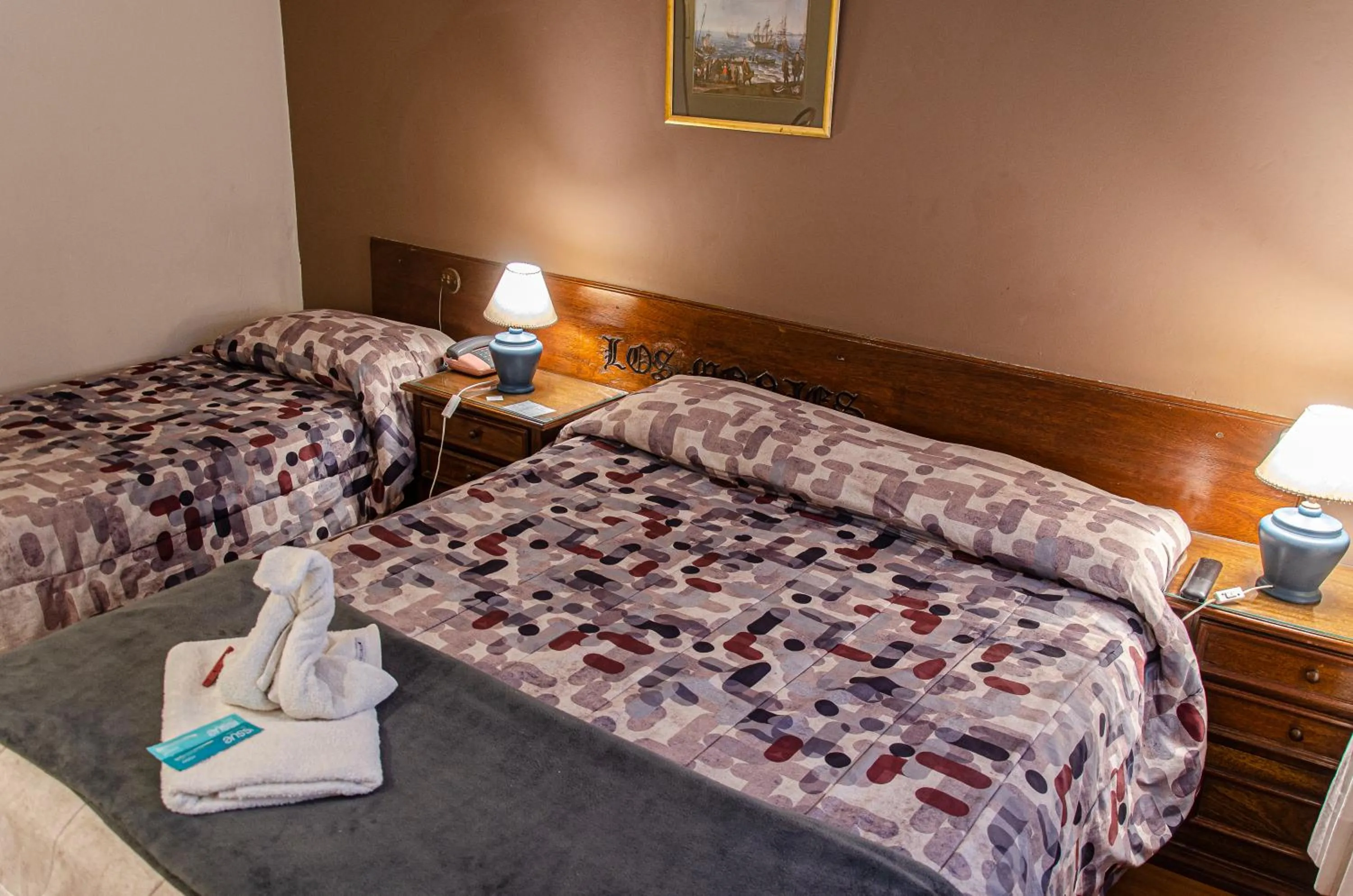 Bed in Los Monjes Hotel