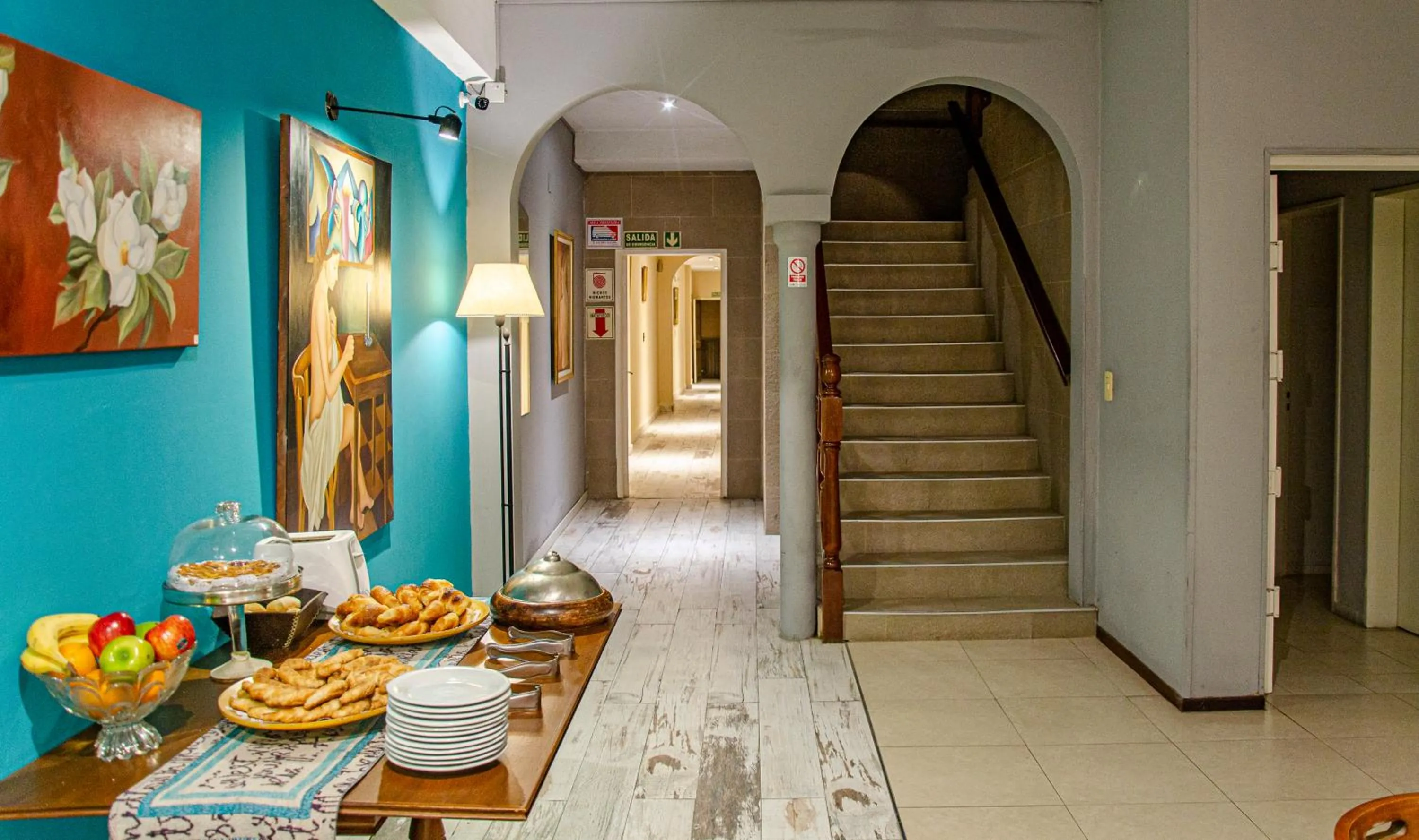 Breakfast in Los Monjes Hotel
