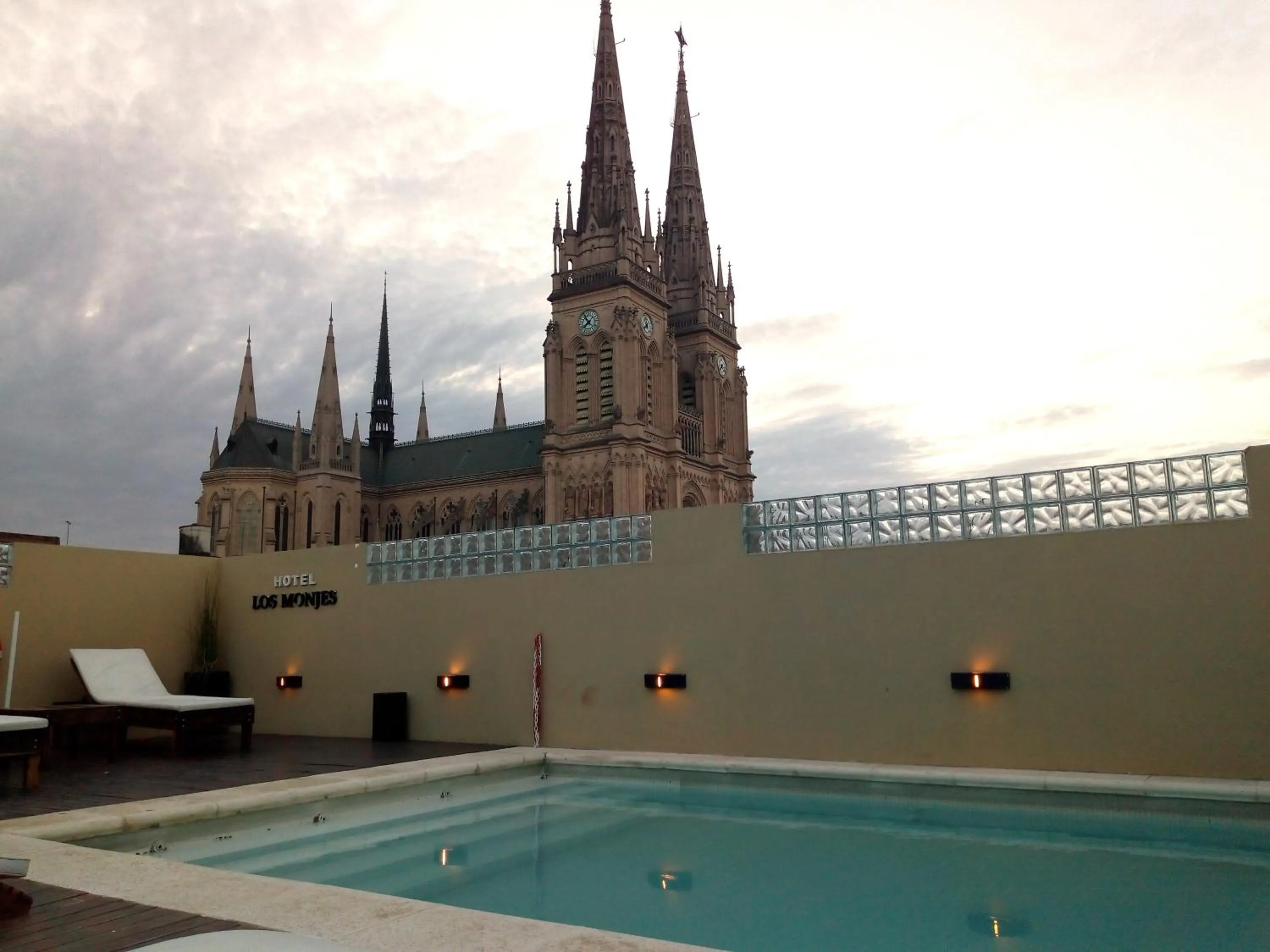 Swimming pool in Los Monjes Hotel