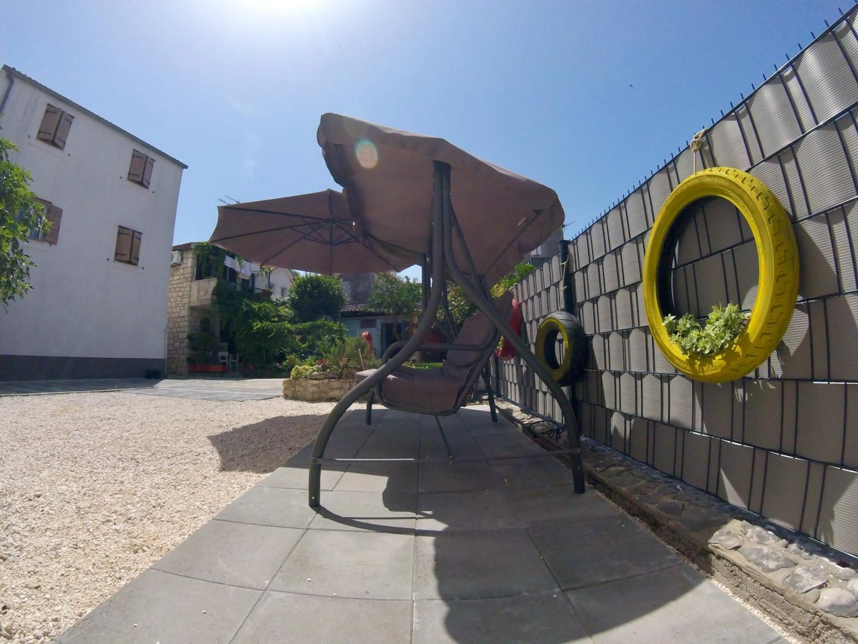 Patio in Apartments Lea