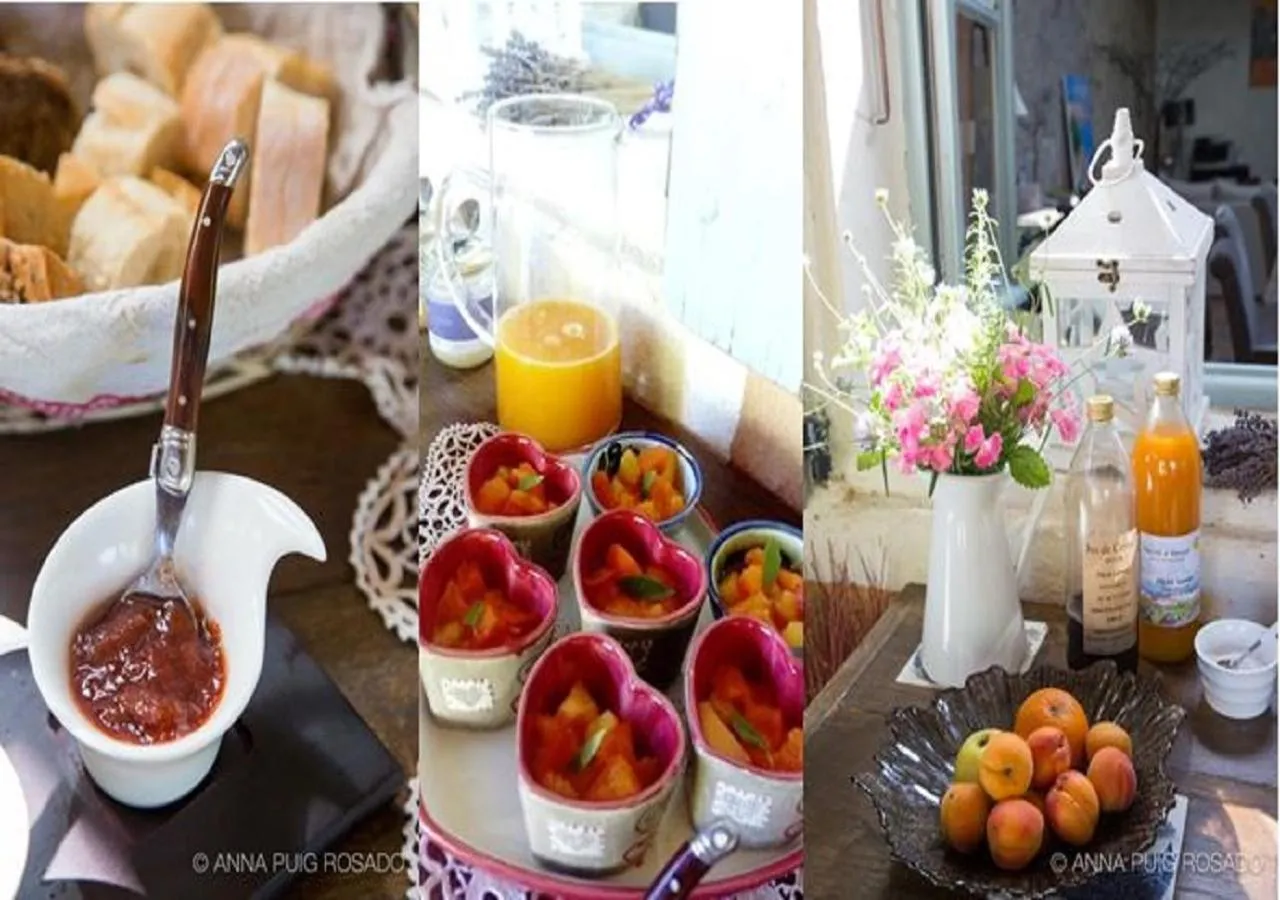 Continental breakfast in La Maison de Marguerite