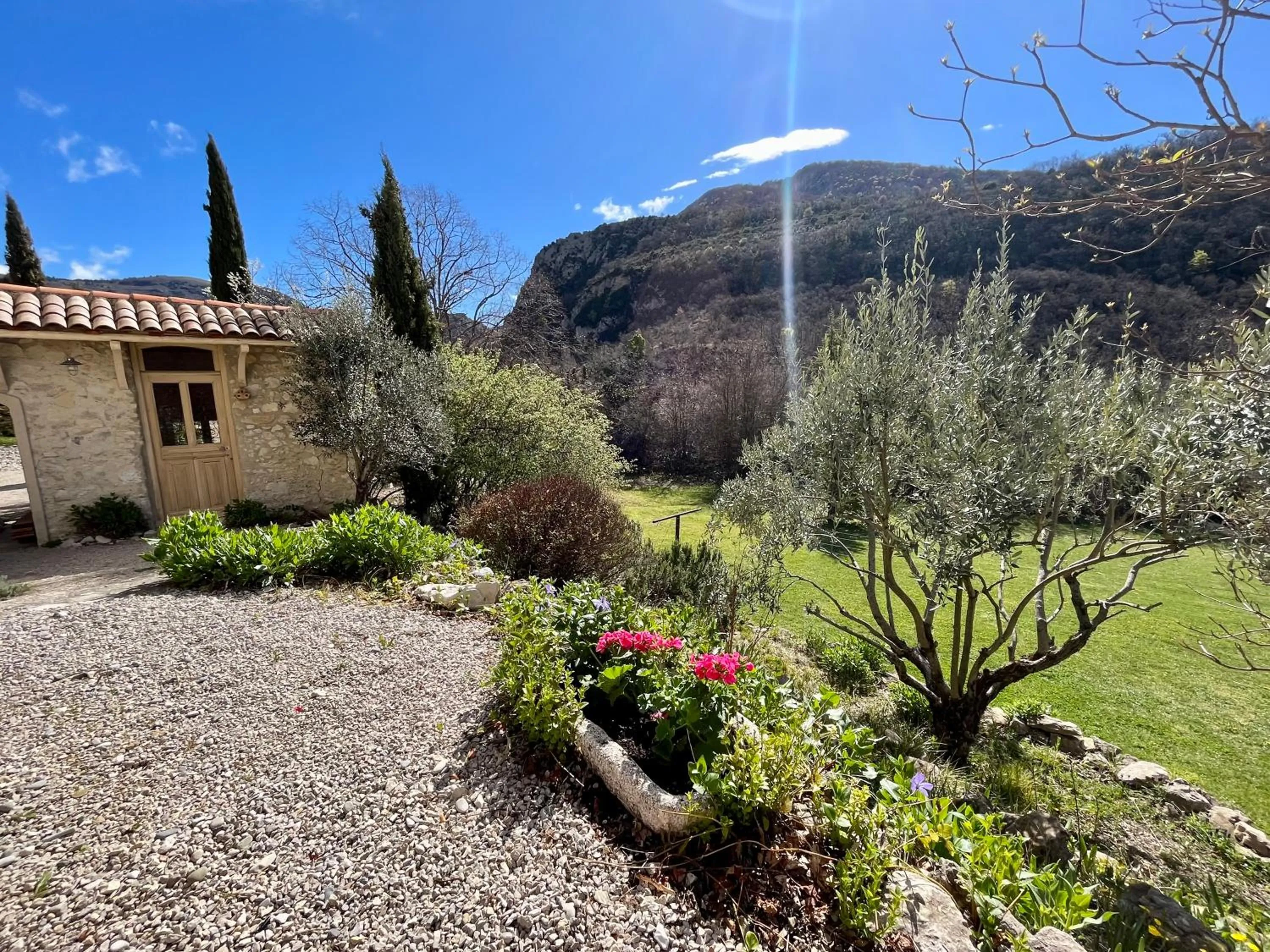 Garden in La Maison de Marguerite