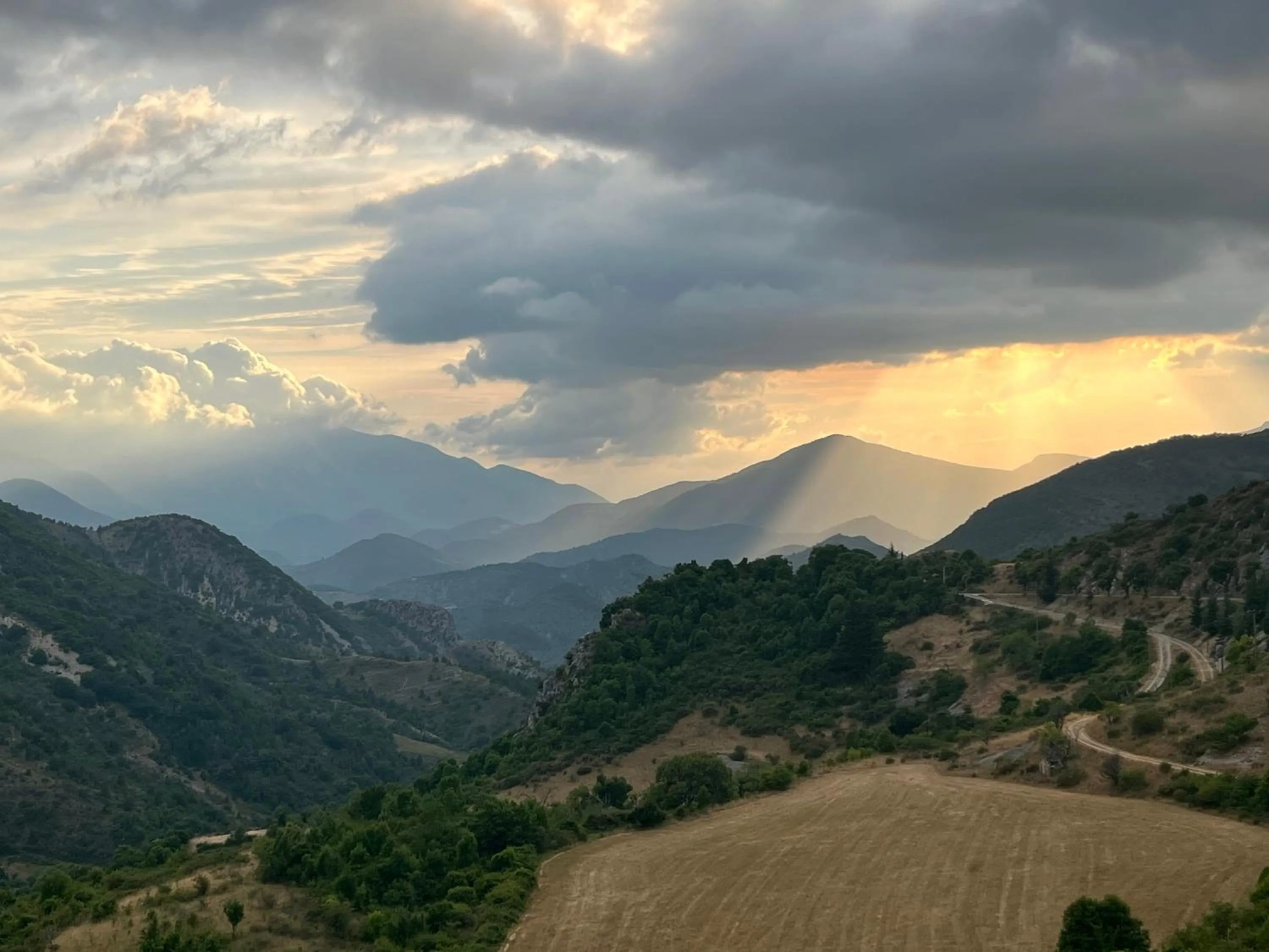 Natural landscape in La Maison de Marguerite