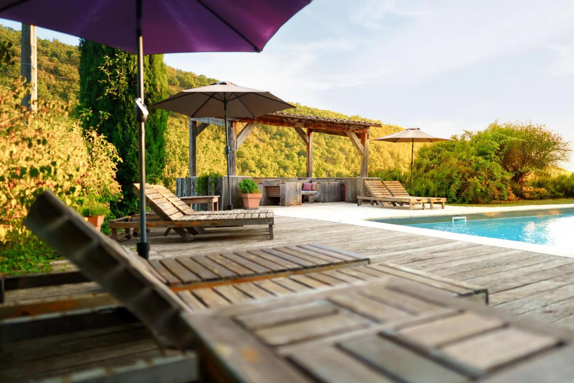 Swimming pool in La Maison de Marguerite