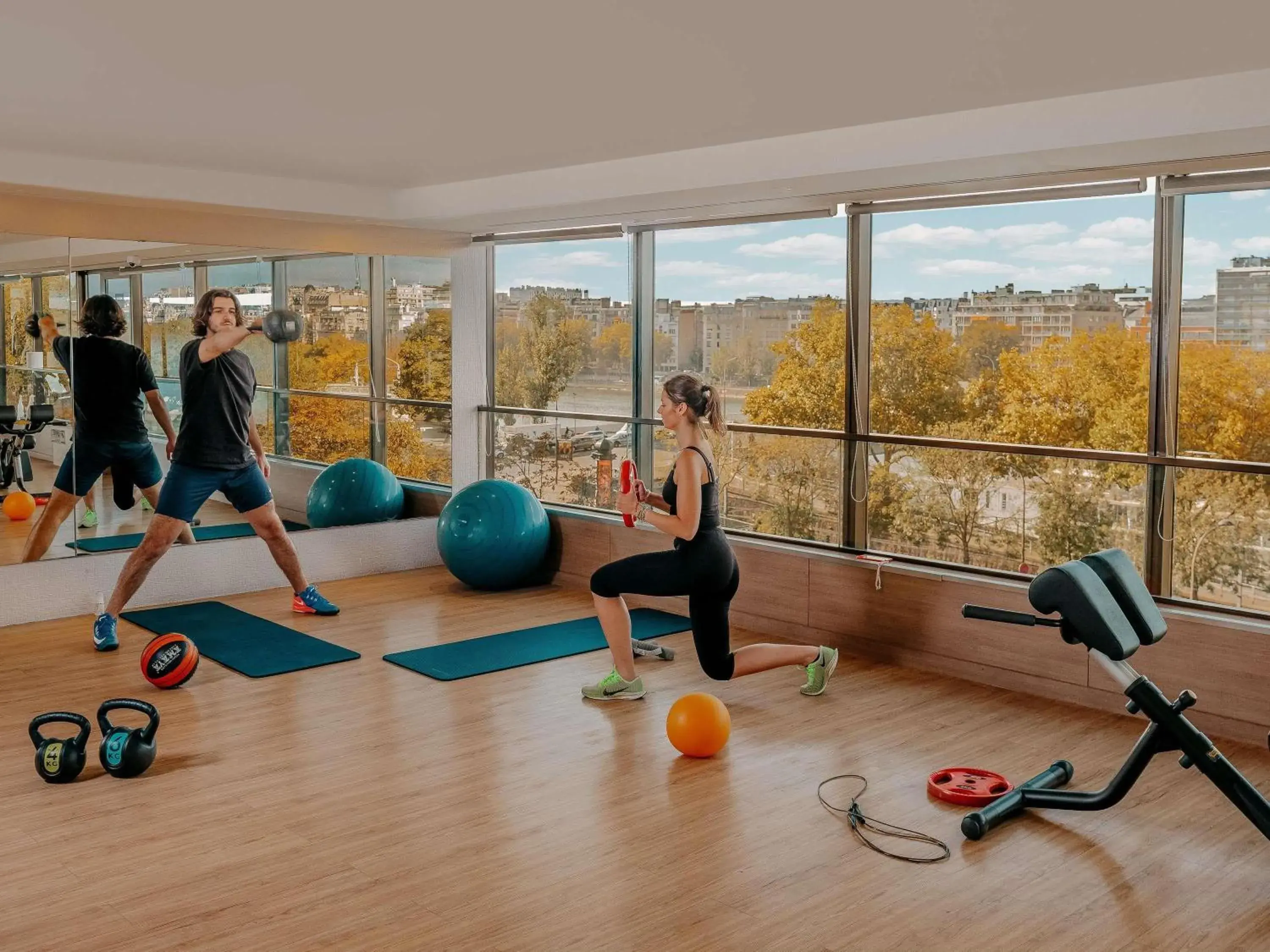 Fitness centre/facilities in Novotel Paris Centre Tour Eiffel Fitness centre/facilities in Novotel Paris Centre Tour Eiffel