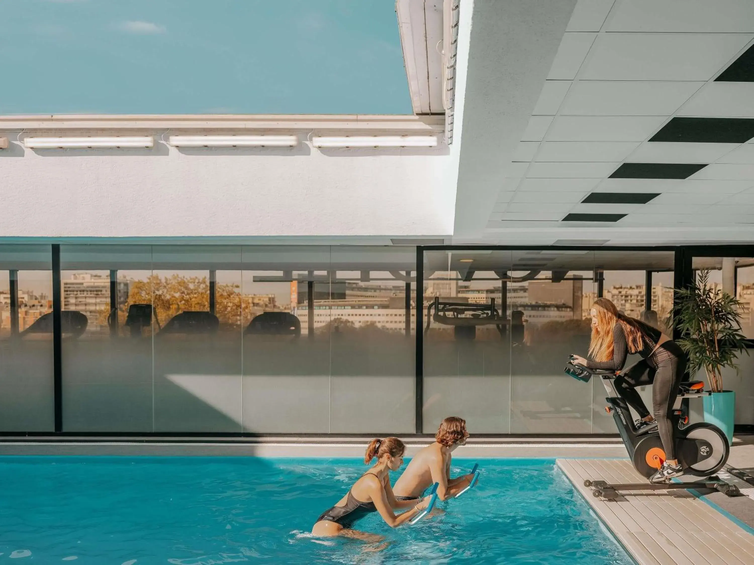 Spa and wellness centre/facilities in Novotel Paris Centre Tour Eiffel Spa and wellness centre/facilities in Novotel Paris Centre Tour Eiffel